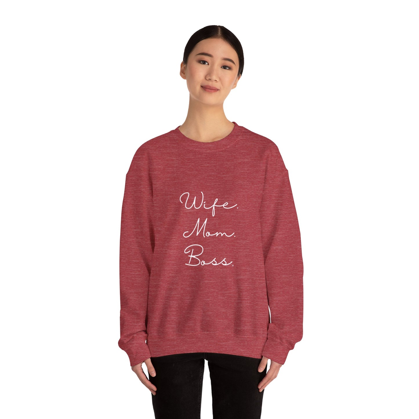 Wife Mom Boss Sweatshirt - Mother's Day Gift