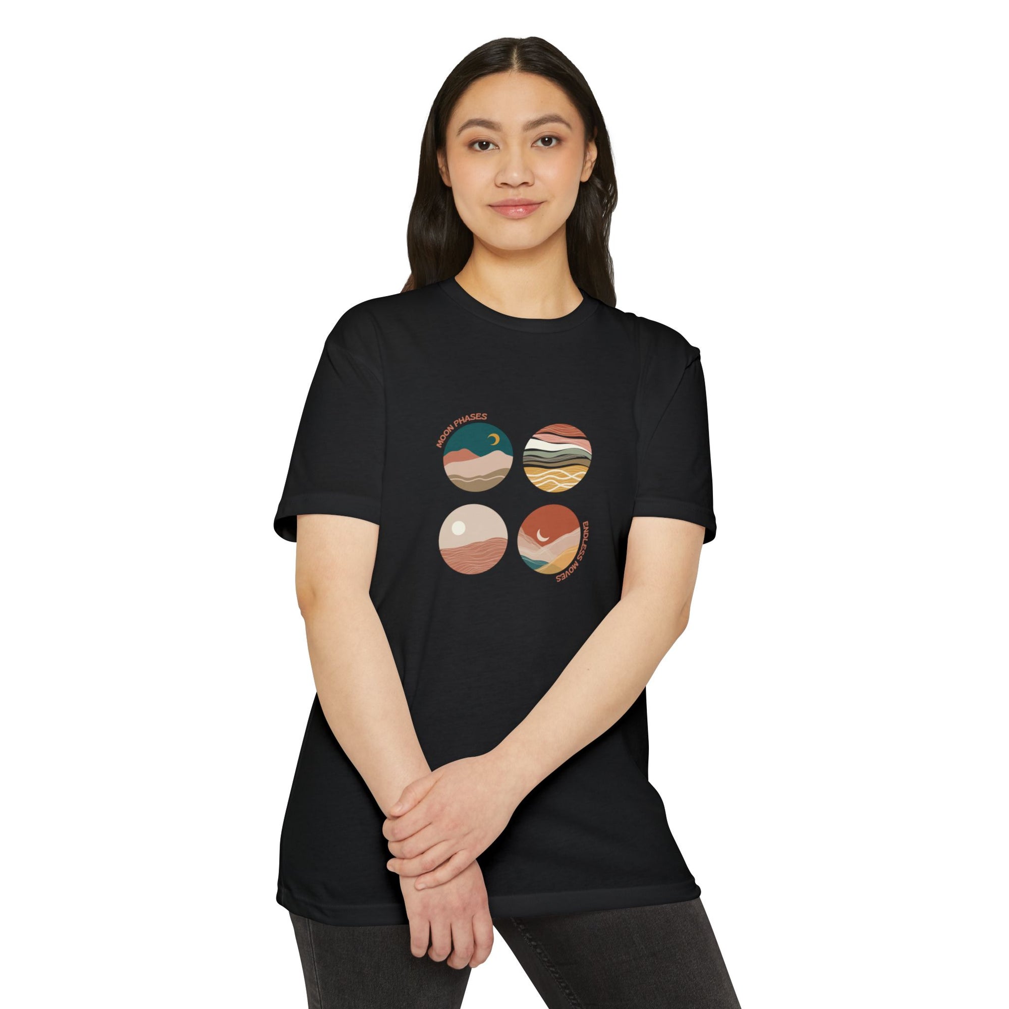 Moon Phases Astrology Lovers T-shirt