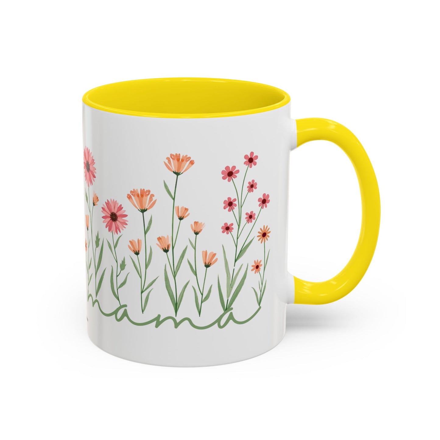Coffee Mug Minimalist Flowers Mother's Day Gift