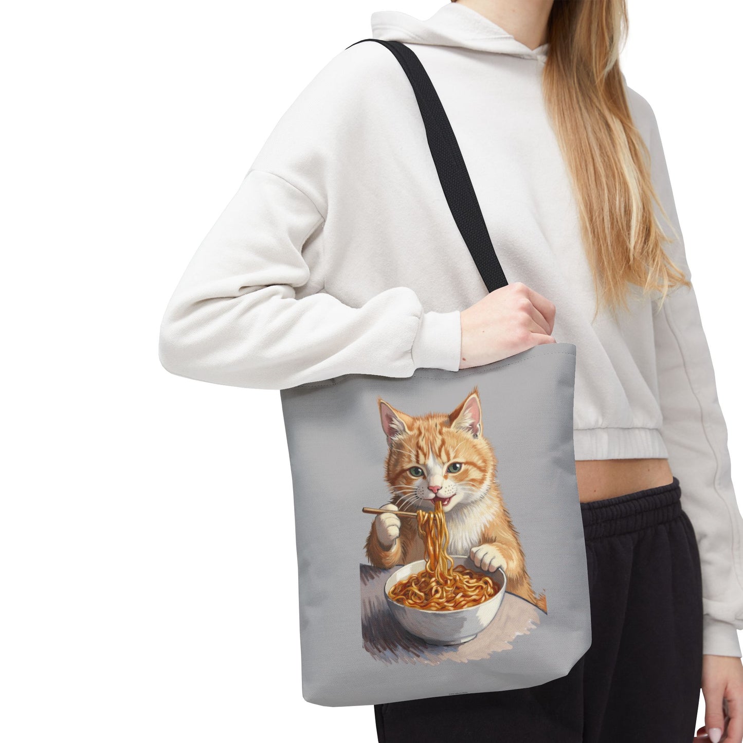 Noodle Cat Tote Bag