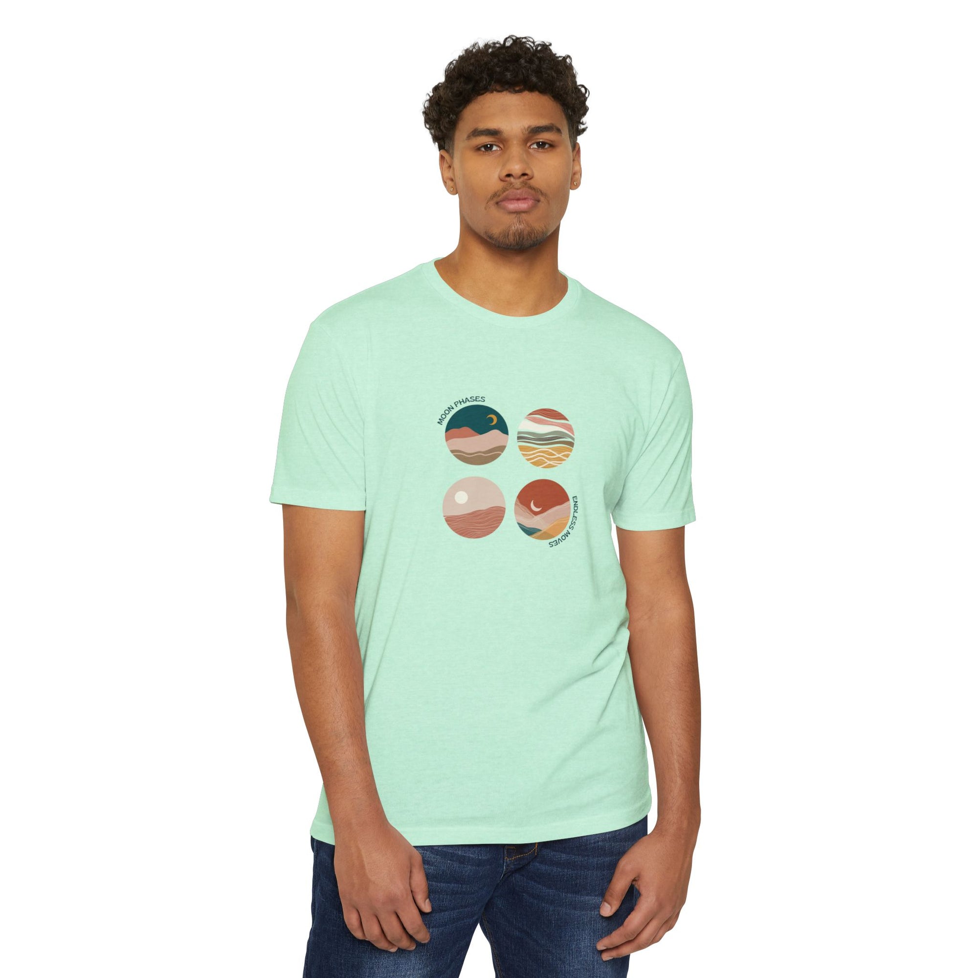 Moon Phases Astrology Lovers T-shirt