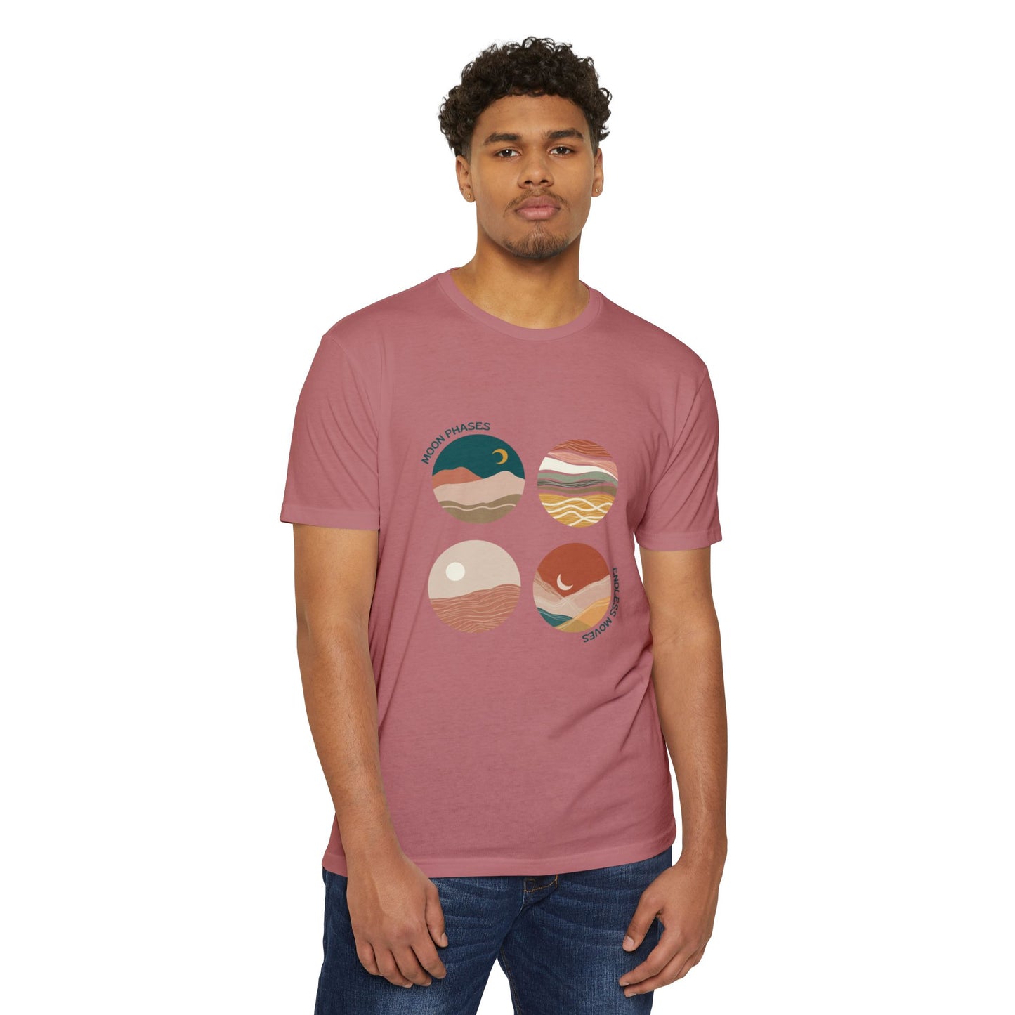 Moon Phases T-Shirt – Celestial Design for Astrology Lovers