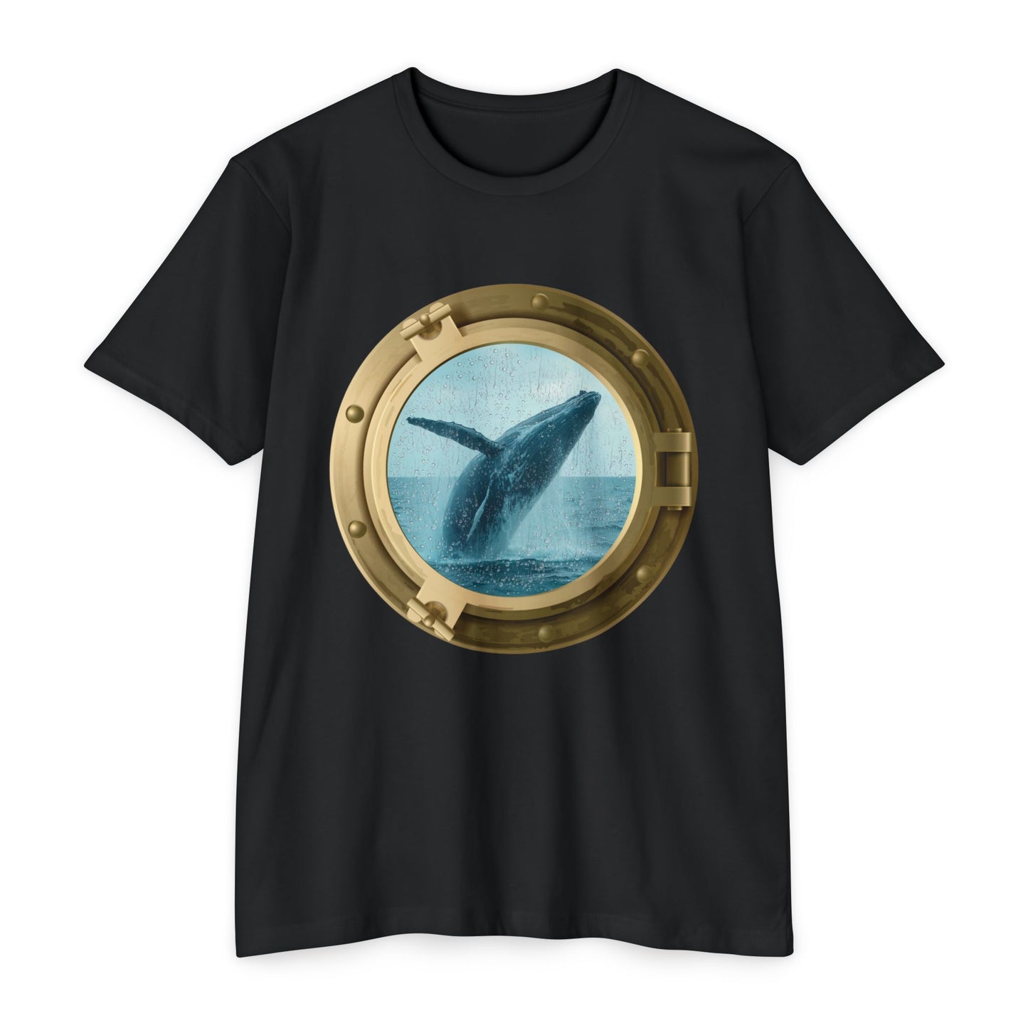 Whale Breaching T-Shirt – Minimal Ocean Design for Nature Lovers