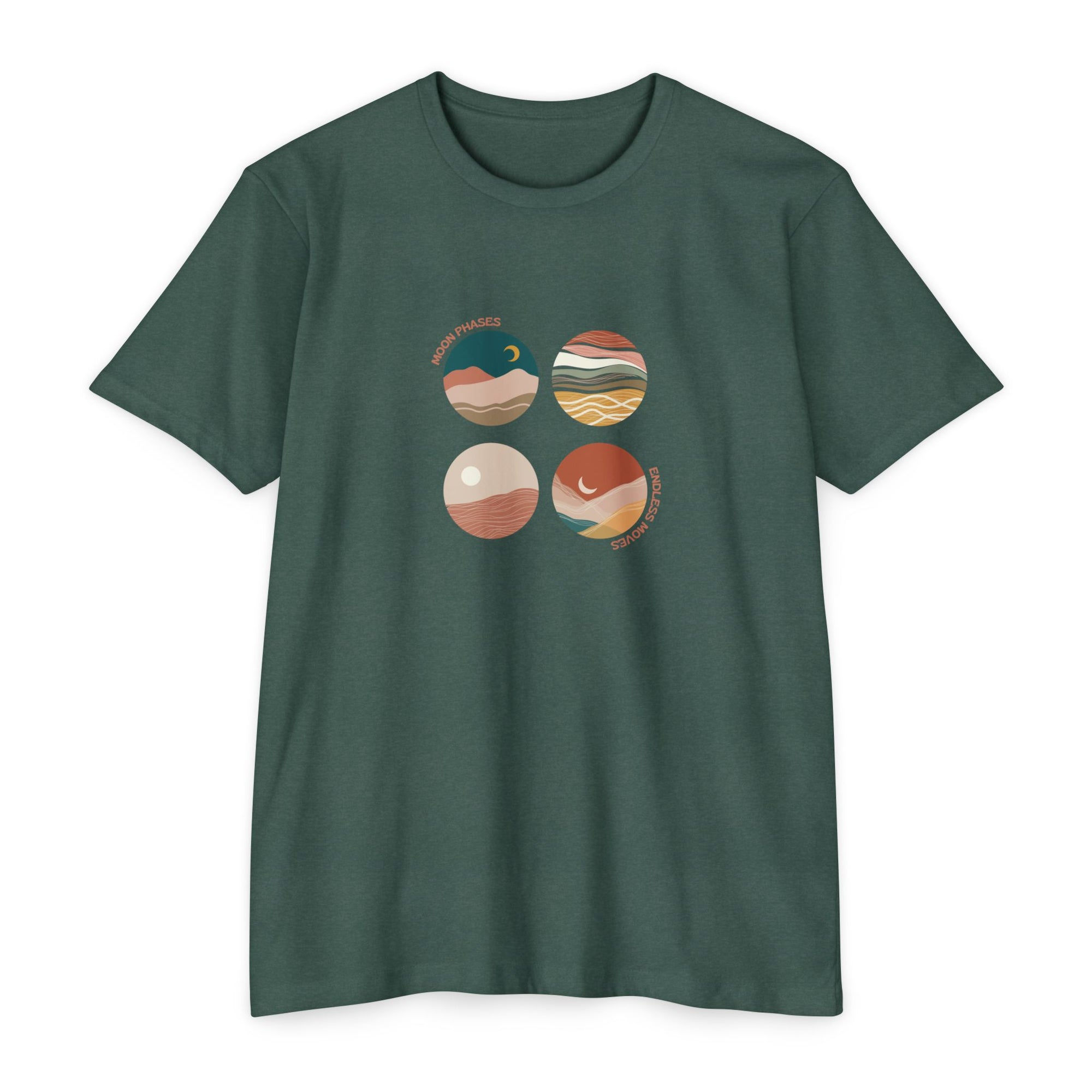 Moon Phases Astrology Lovers T-shirt
