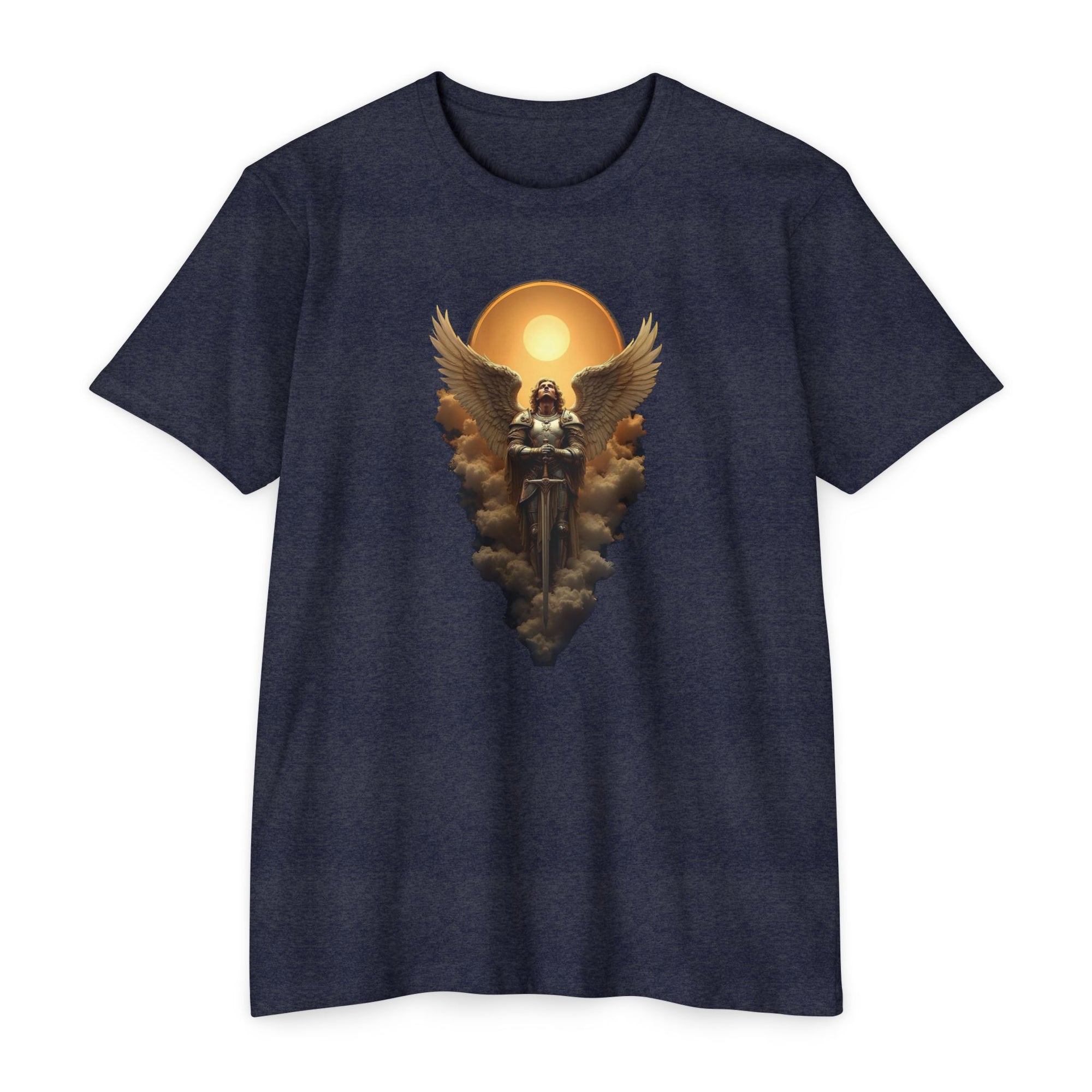 Celestial Warrior Saint Michael the Archangel T-Shirt