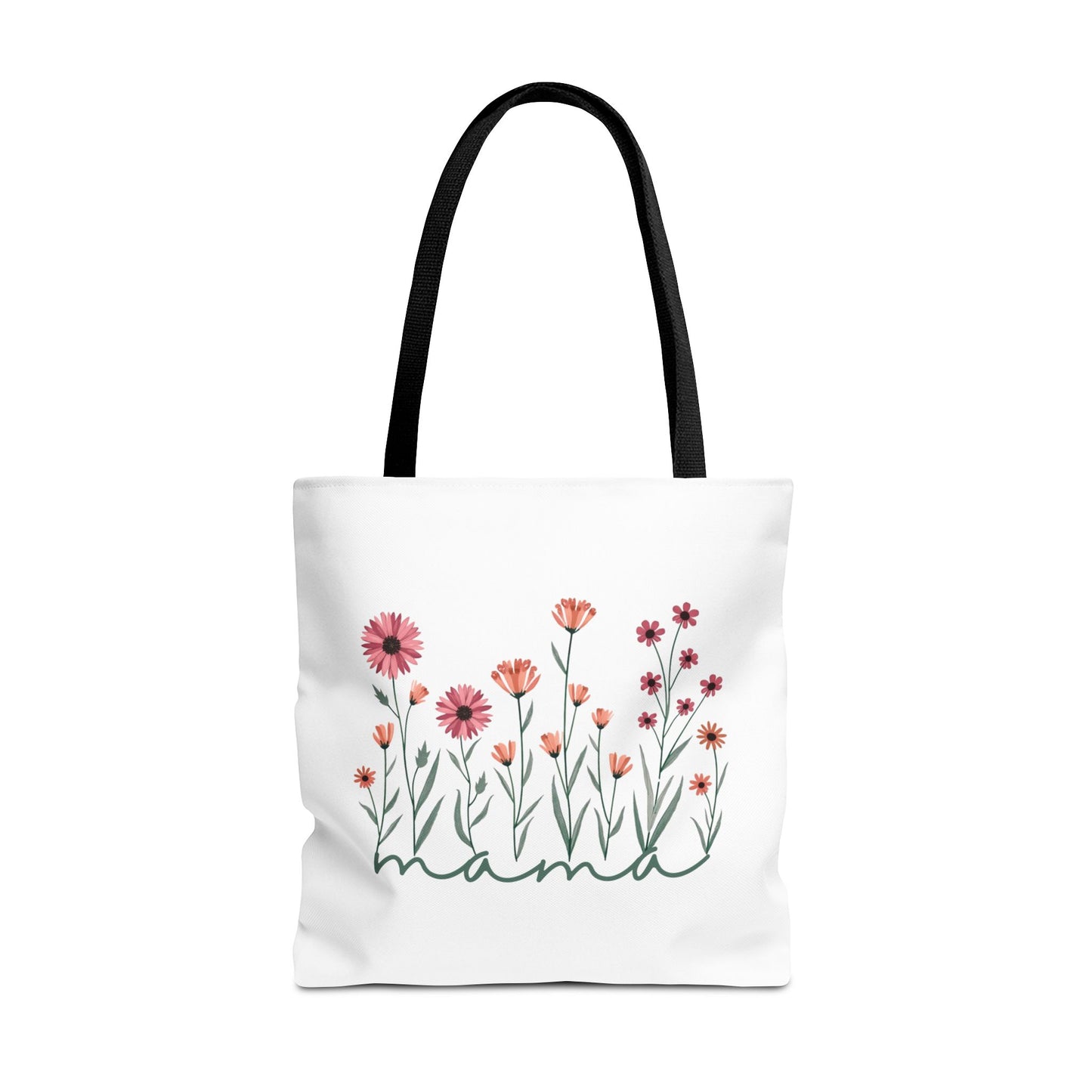 Minimalist Flowers Mother's Tote Bag