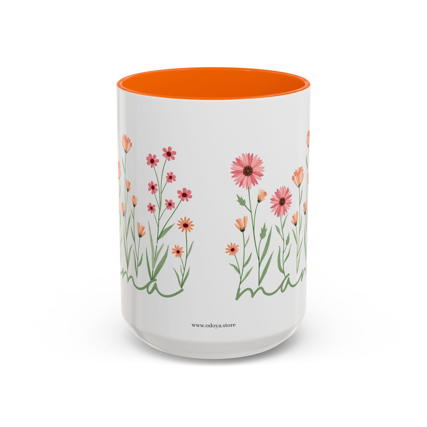 Coffee Mug Minimalist Flowers Mother's Day Gift