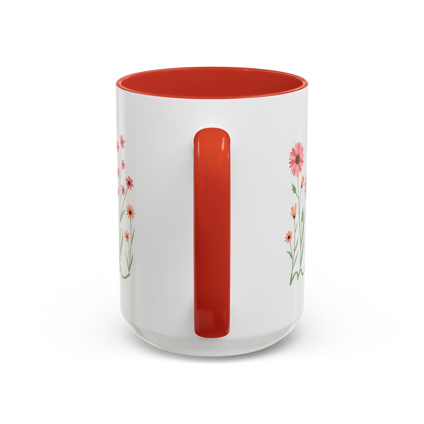 Coffee Mug Minimalist Flowers Mother's Day Gift