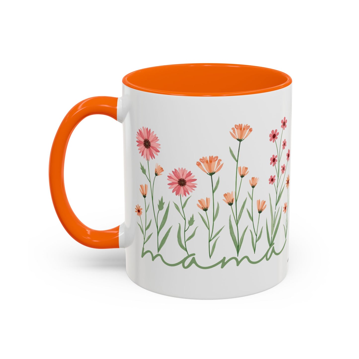 Coffee Mug Minimalist Flowers Mother's Day Gift