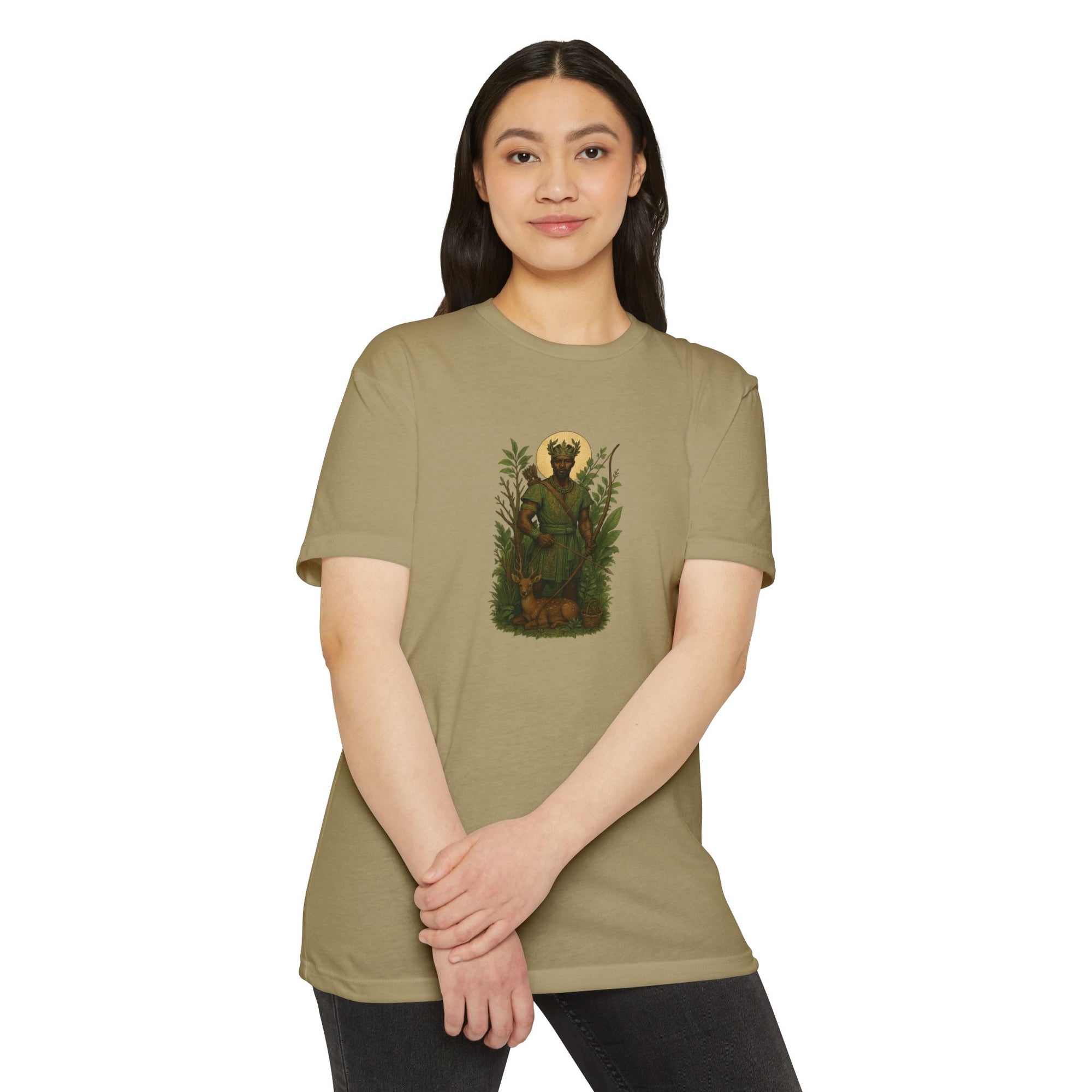 The Forest Spirit - Oshosi Orisha T-shirt