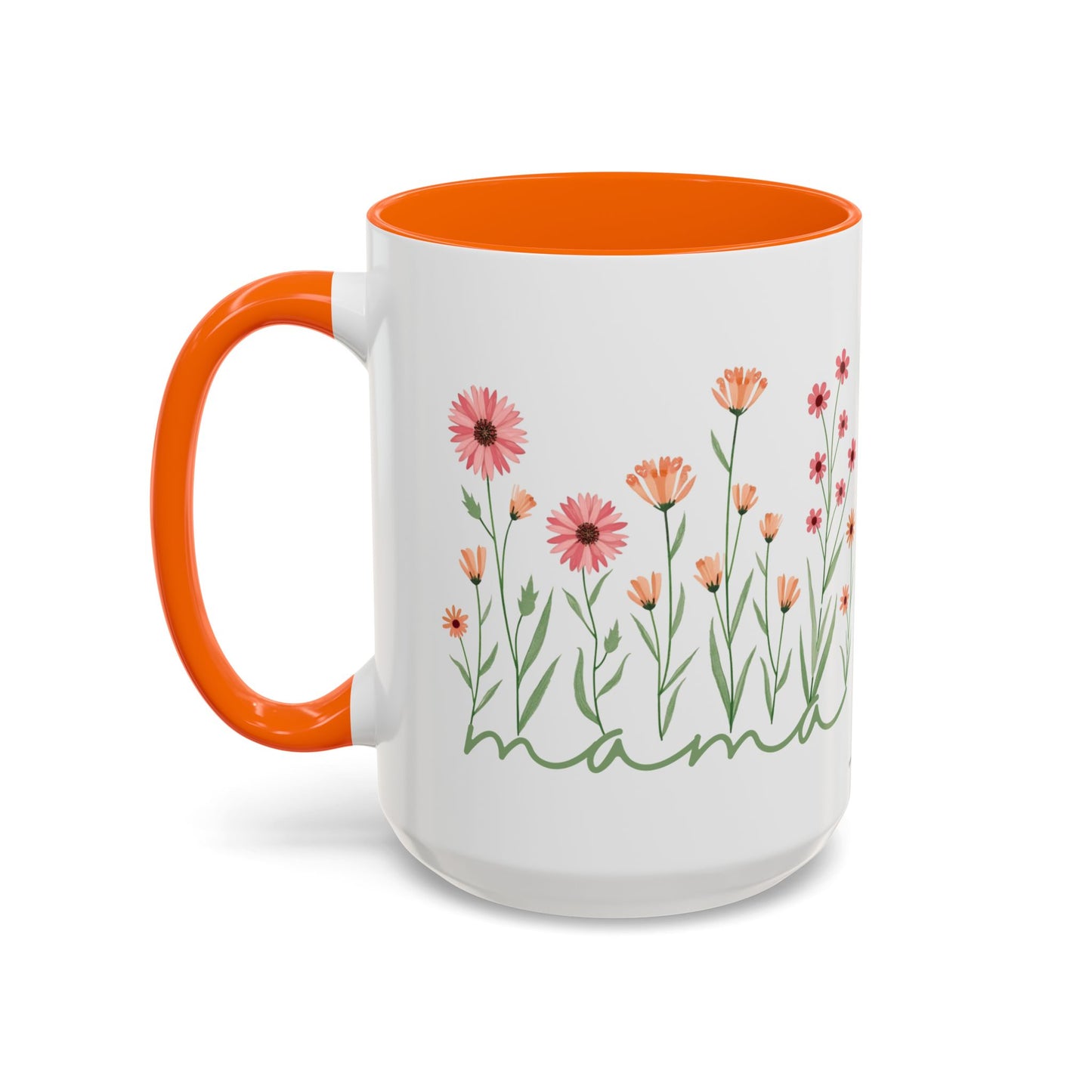Coffee Mug Minimalist Flowers Mother's Day Gift