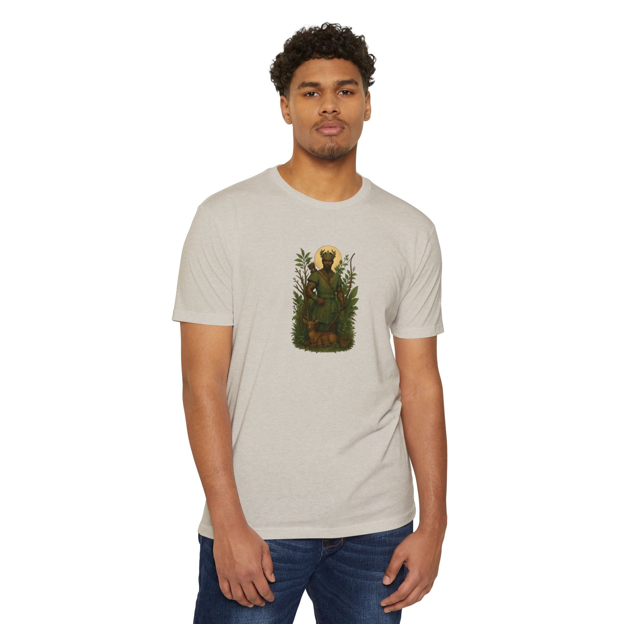 The Forest Spirit - Oshosi Orisha T-shirt