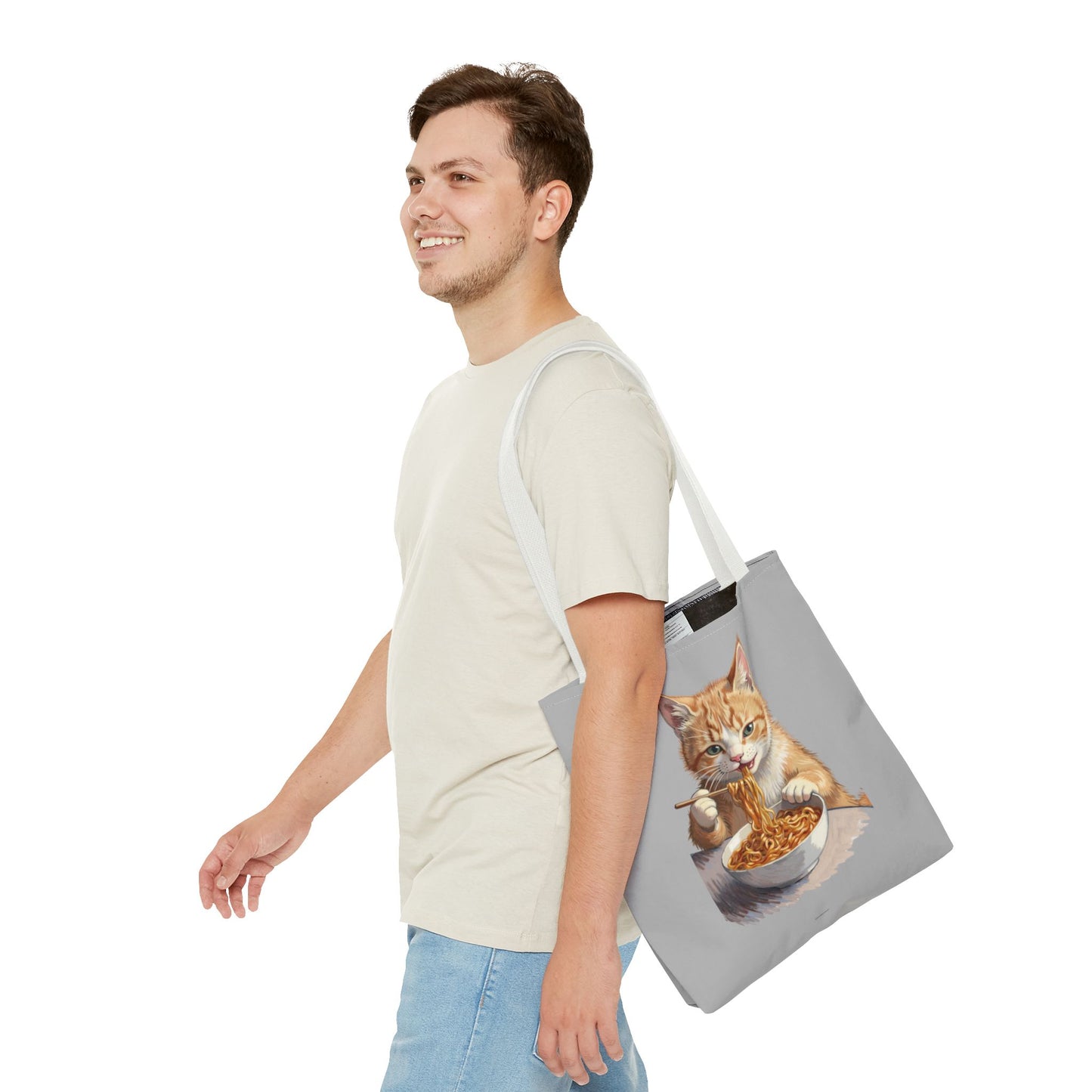 Noodle Cat Tote Bag
