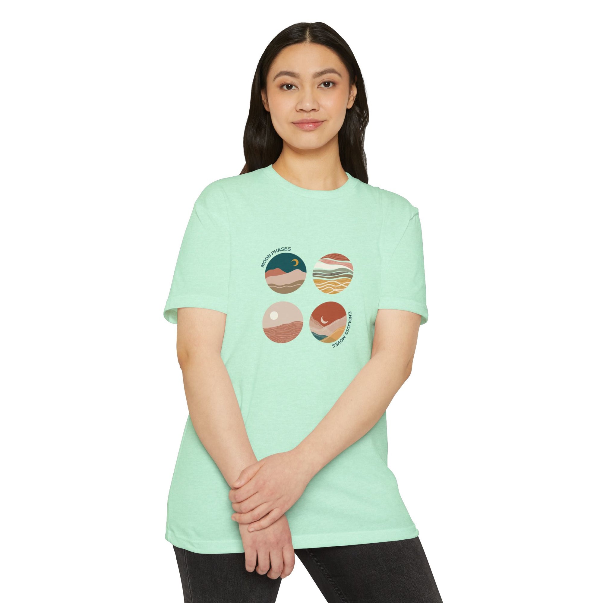 Moon Phases Astrology Lovers T-shirt