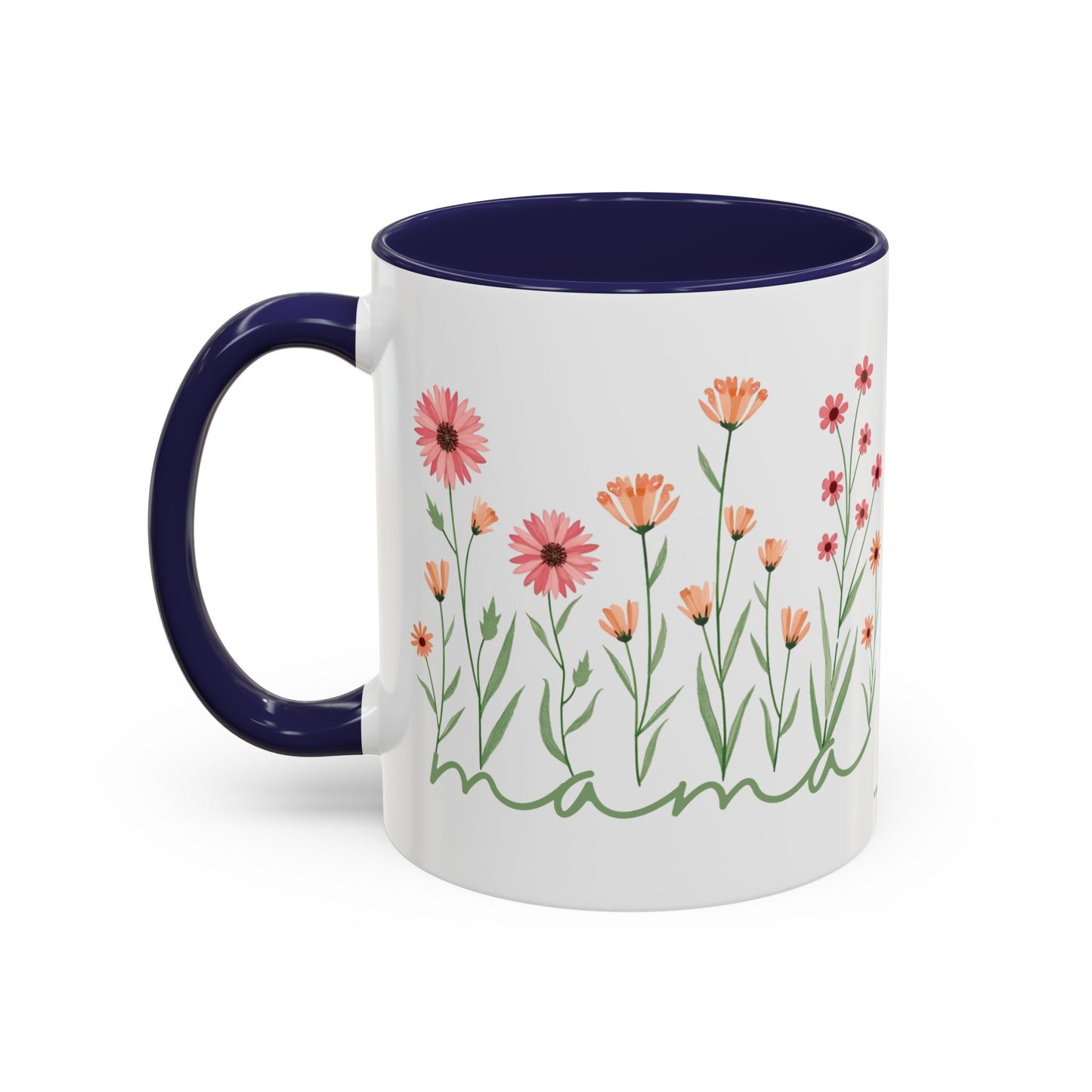 Coffee Mug Minimalist Flowers Mother's Day Gift