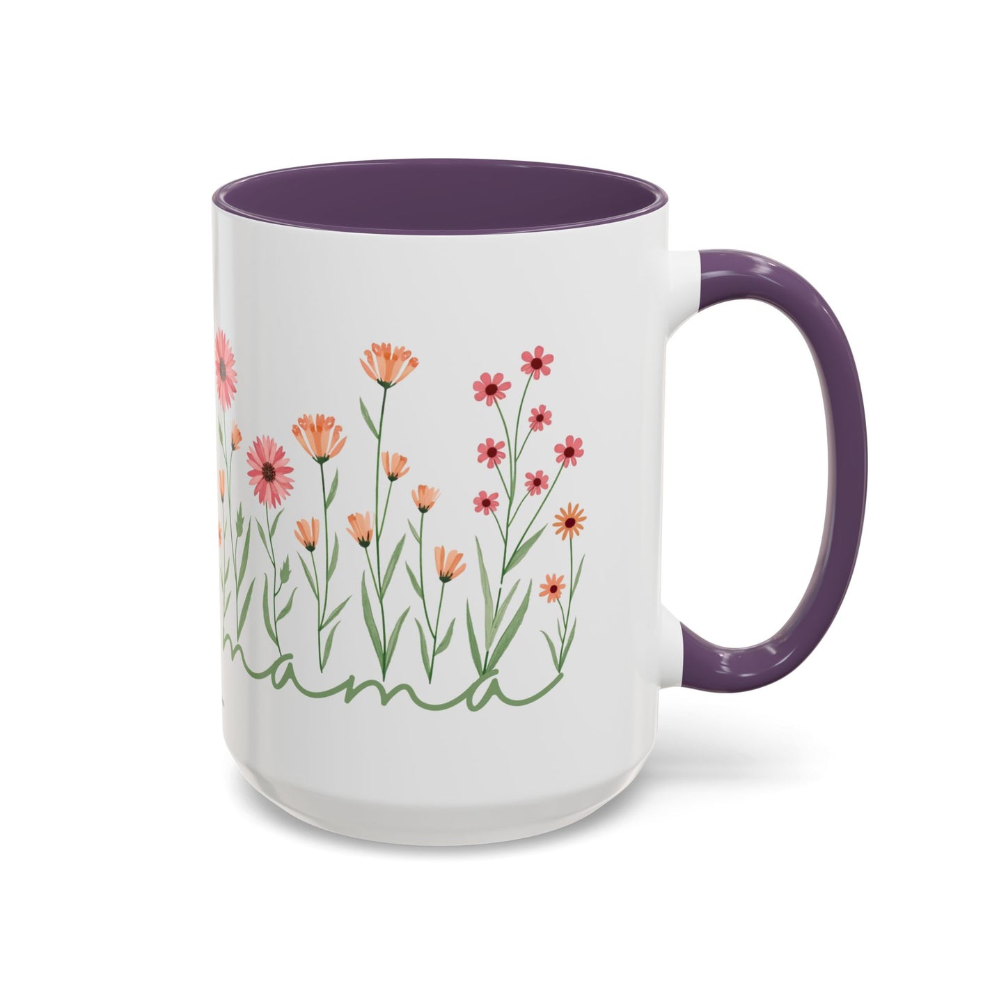 Coffee Mug Minimalist Flowers Mother's Day Gift