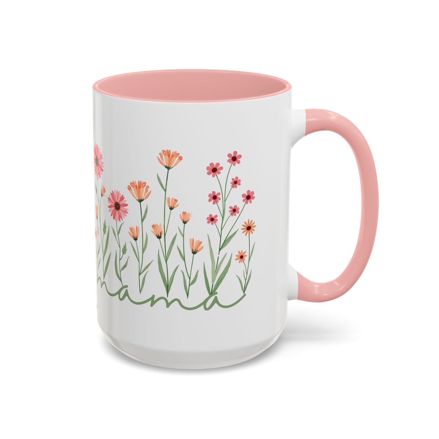 Coffee Mug Minimalist Flowers Mother's Day Gift