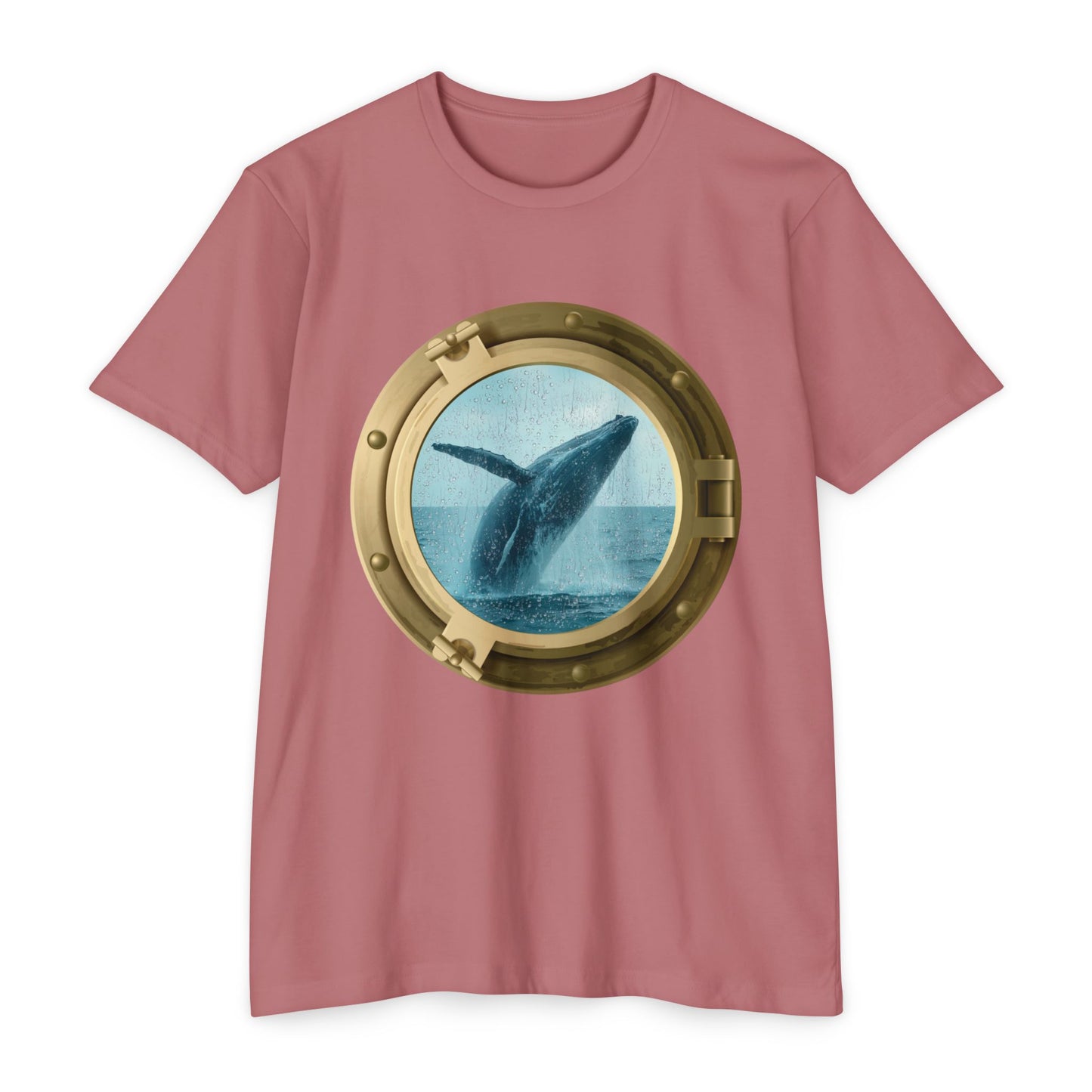 Whale Breaching T-Shirt – Minimal Ocean Design for Nature Lovers