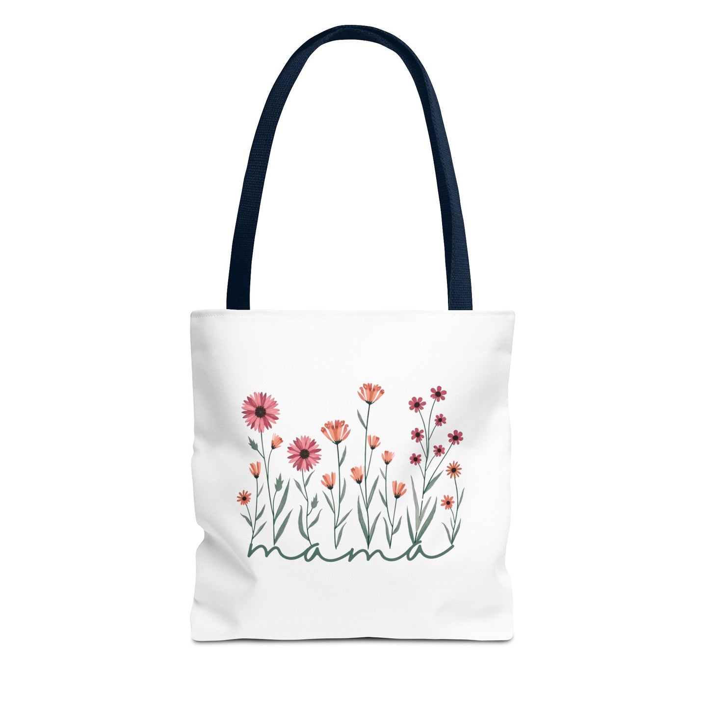 Minimalist Flowers Mother's Tote Bag