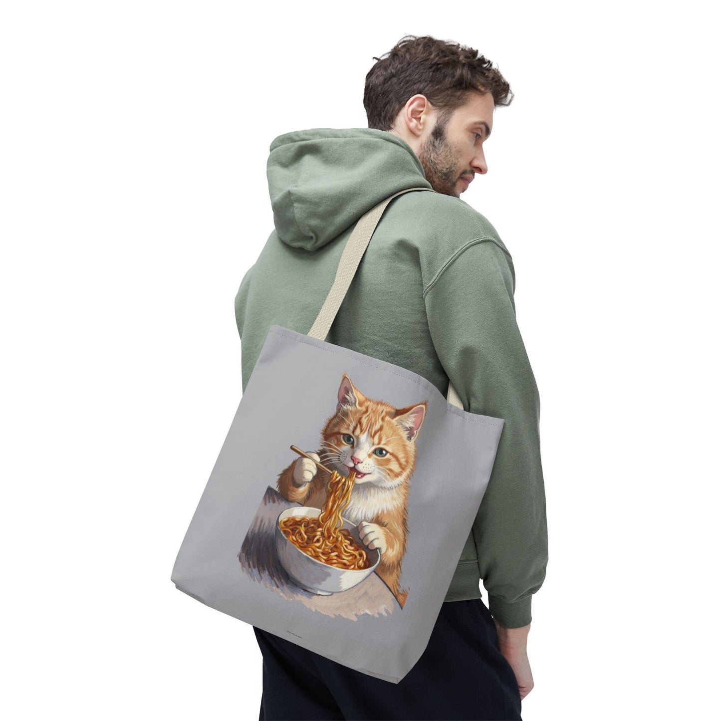 Noodle Cat Tote Bag
