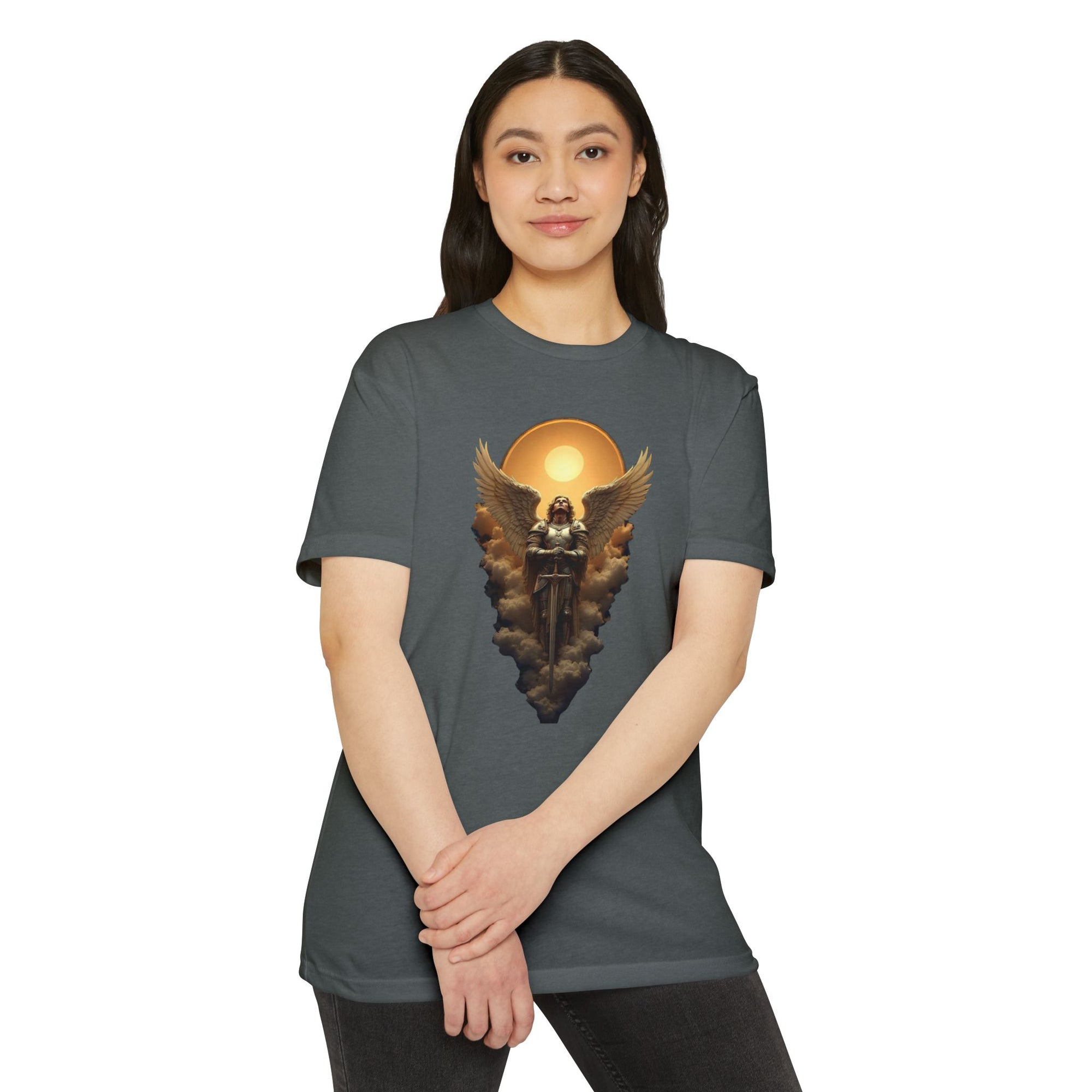 Celestial Warrior Saint Michael the Archangel T-Shirt