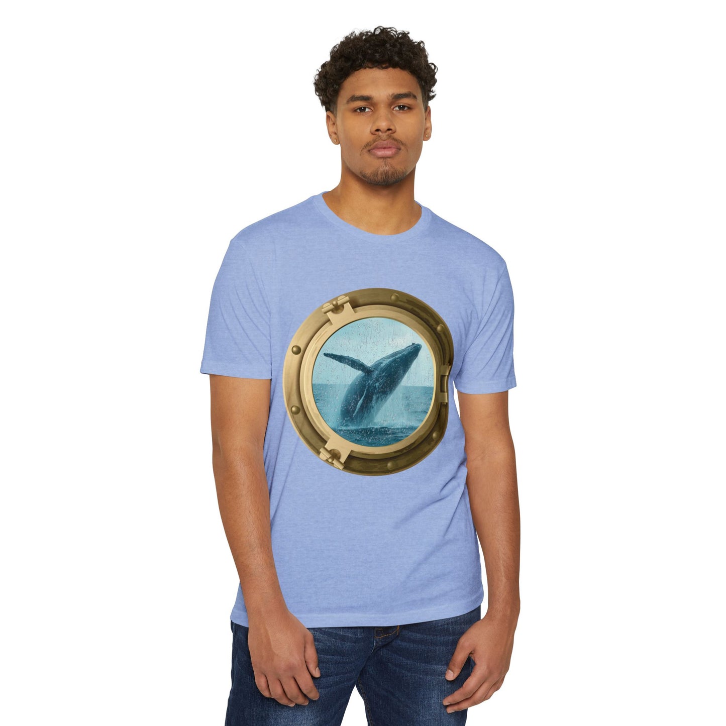 Whale Breaching T-Shirt – Minimal Ocean Design for Nature Lovers