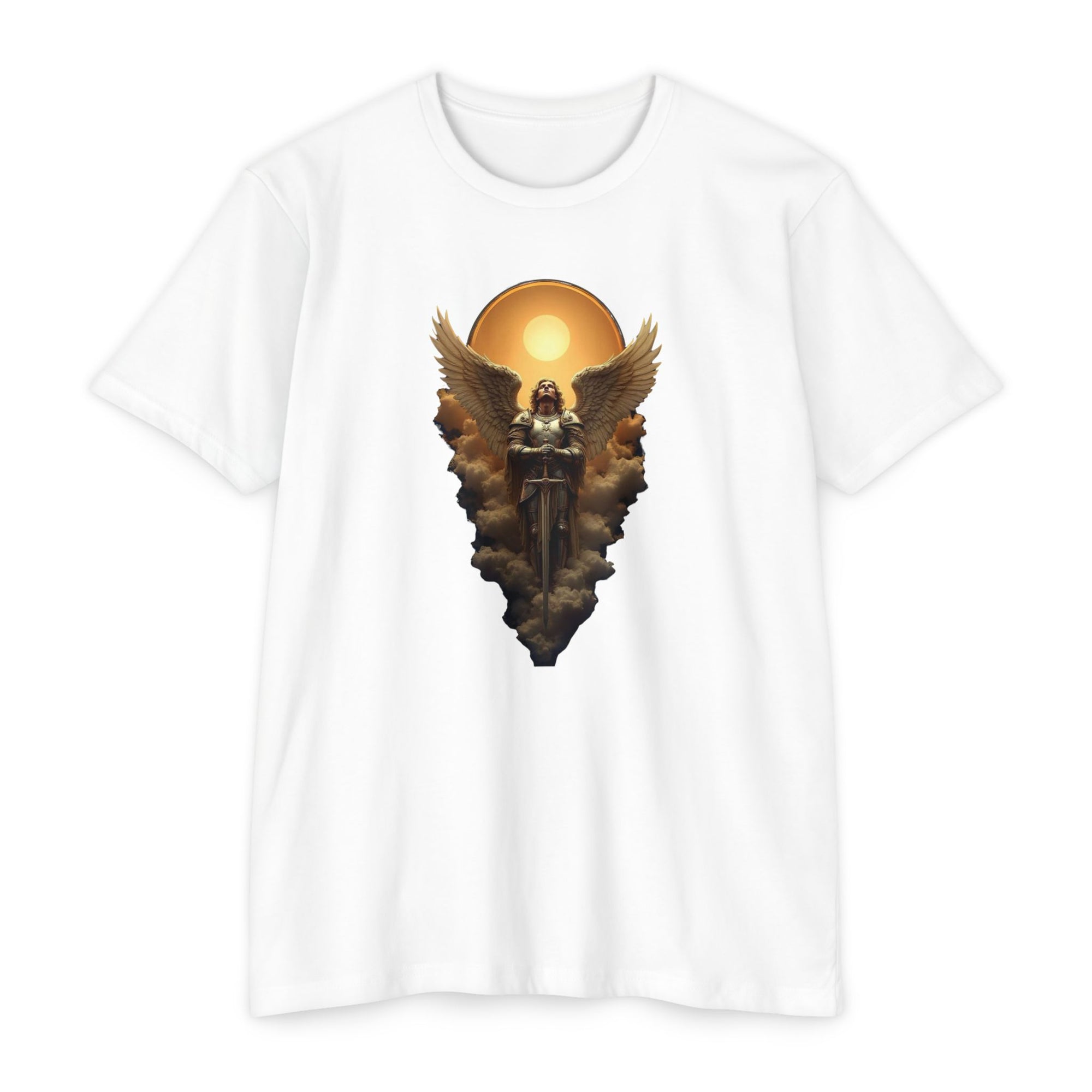 Celestial Warrior Saint Michael the Archangel T-Shirt