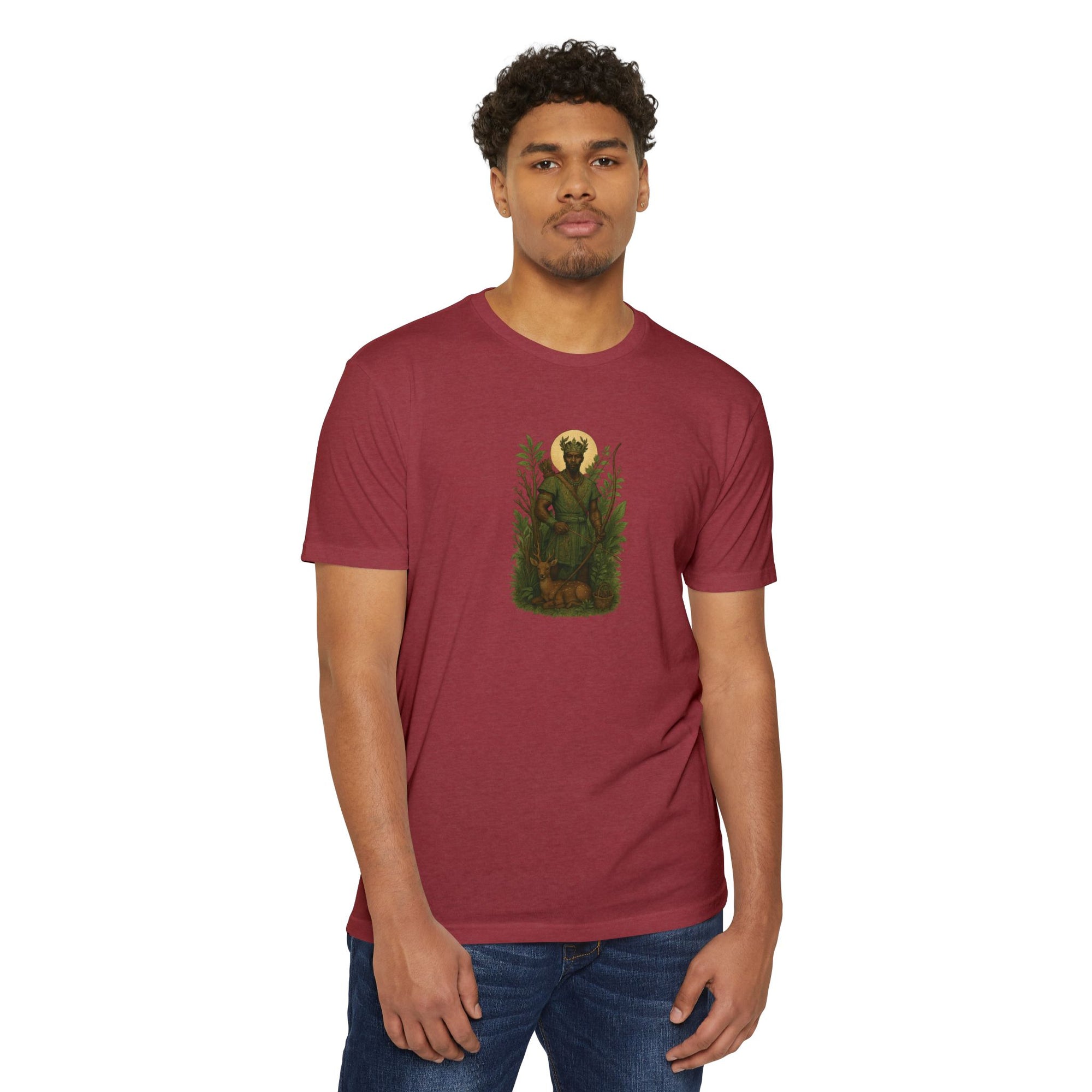 The Forest Spirit - Oshosi Orisha T-shirt