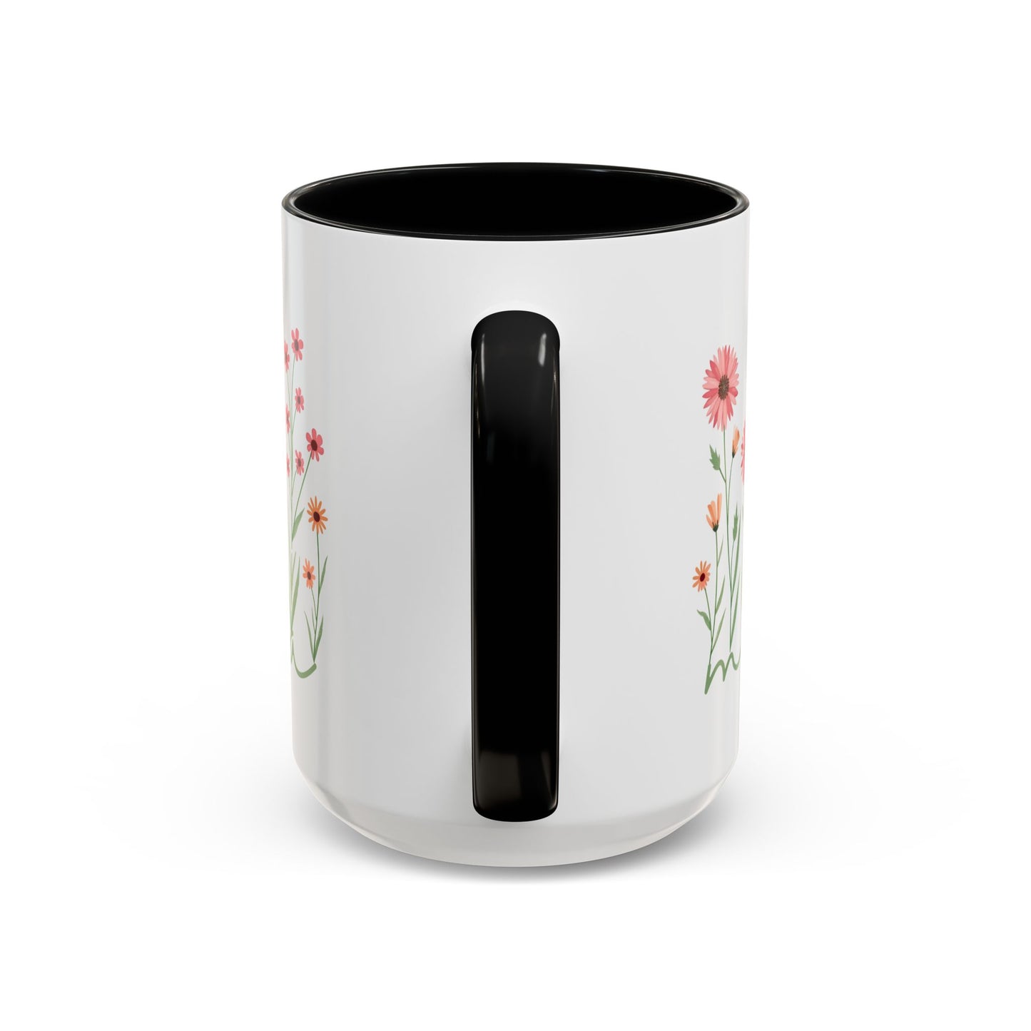 Coffee Mug Minimalist Flowers Mother's Day Gift