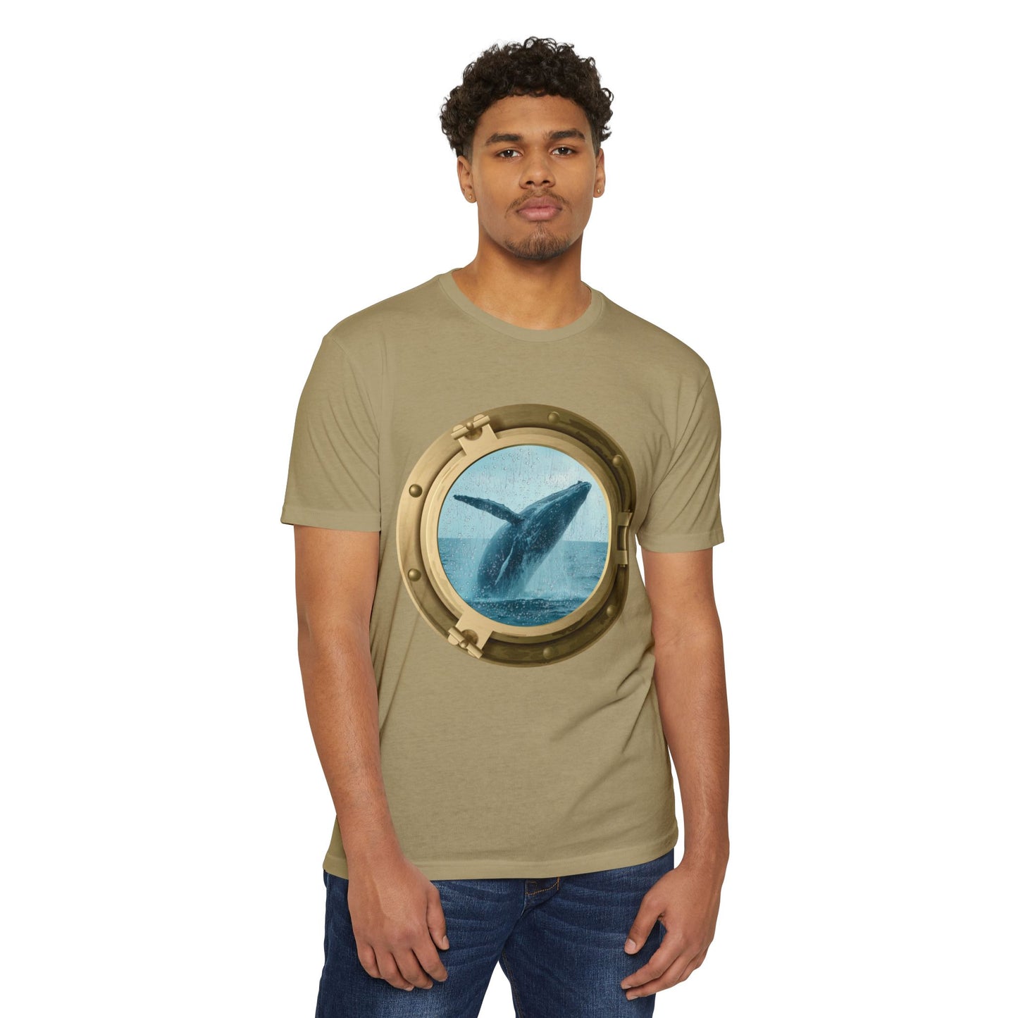 Whale Breaching T-Shirt – Minimal Ocean Design for Nature Lovers