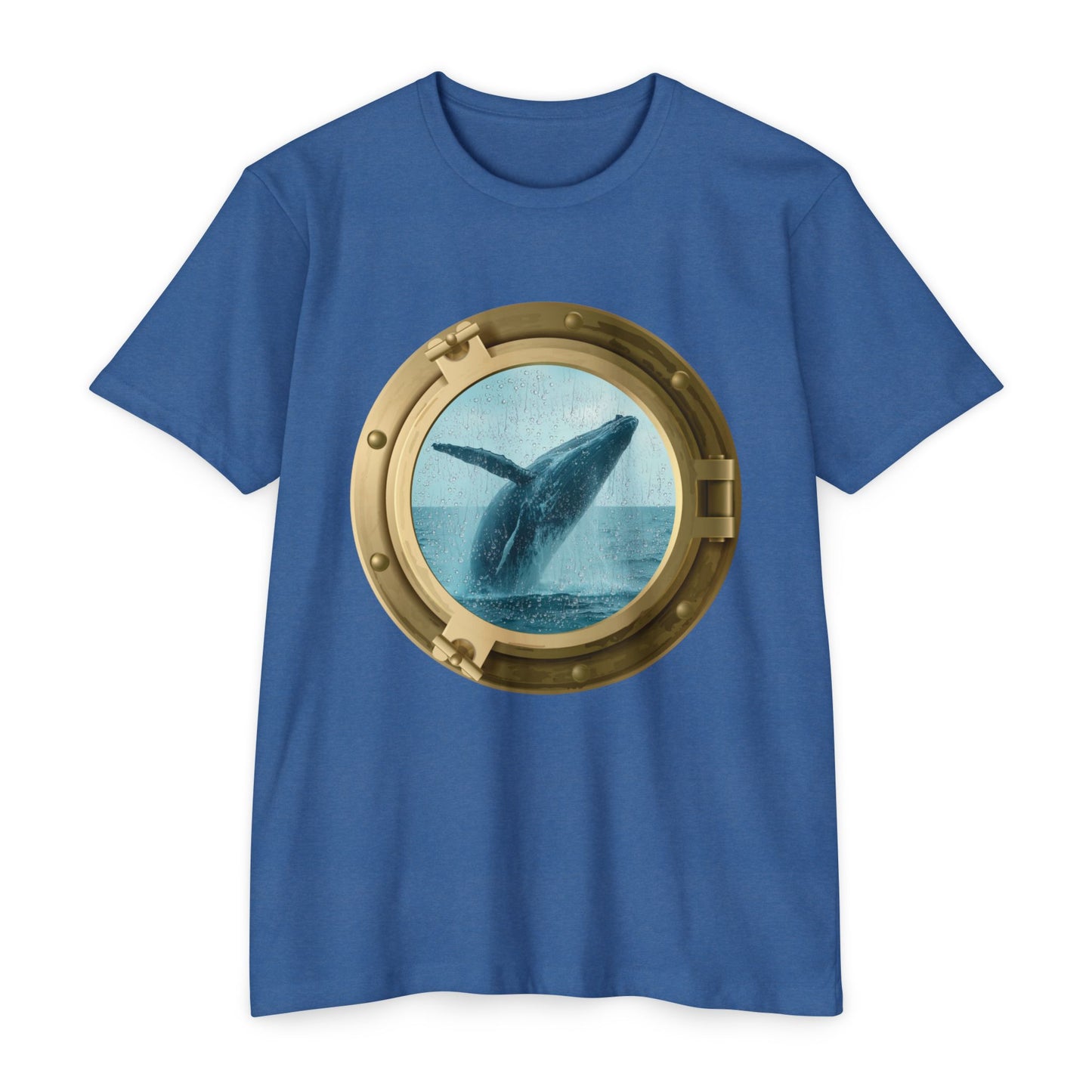 Whale Breaching T-Shirt – Minimal Ocean Design for Nature Lovers