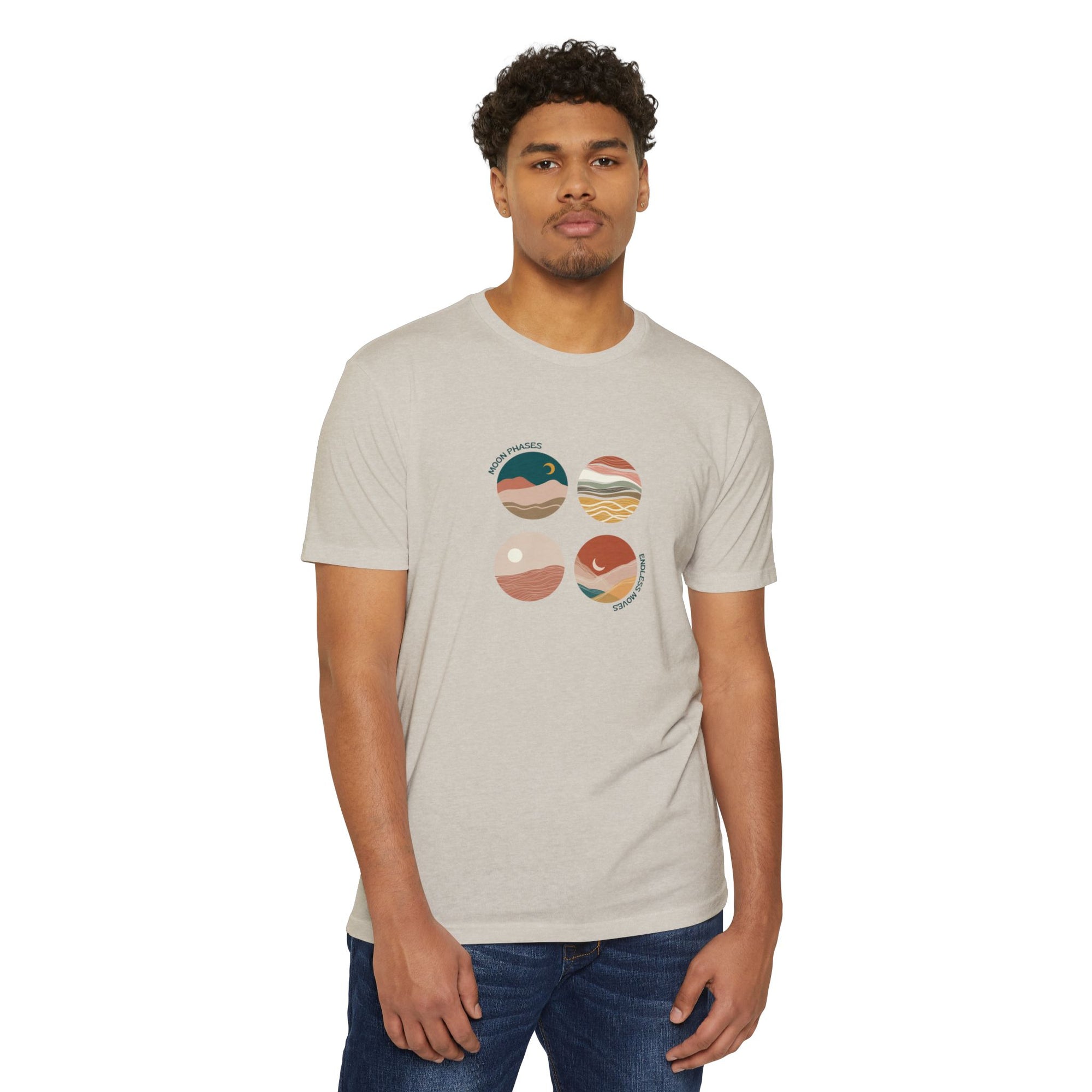 Moon Phases Astrology Lovers T-shirt