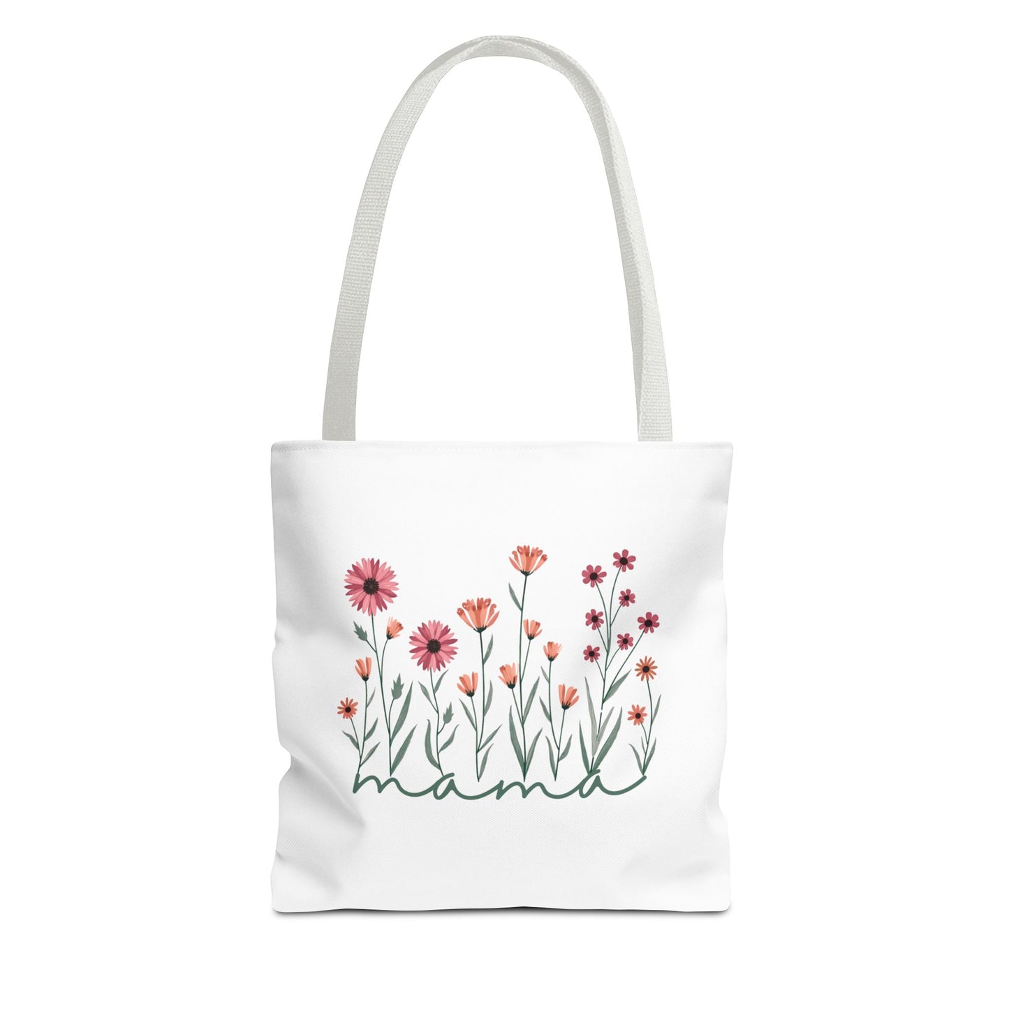 Minimalist Flowers Mother's Tote Bag