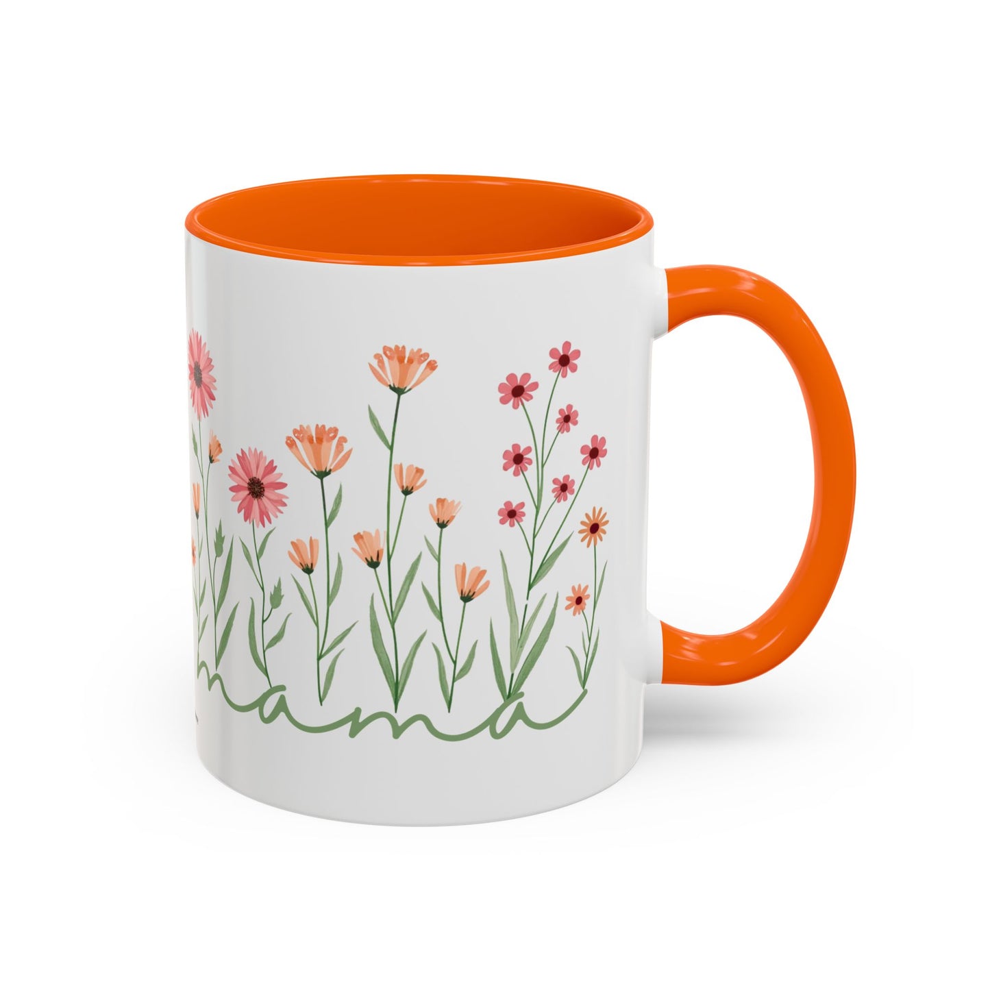 Coffee Mug Minimalist Flowers Mother's Day Gift