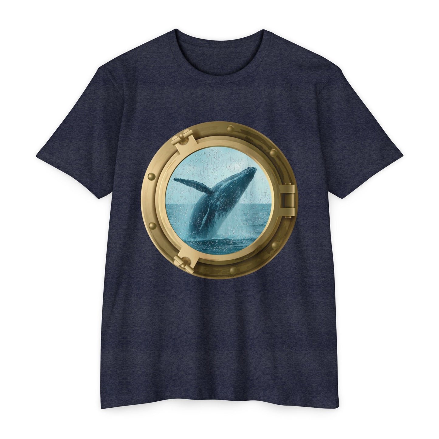 Whale Breaching T-Shirt – Minimal Ocean Design for Nature Lovers
