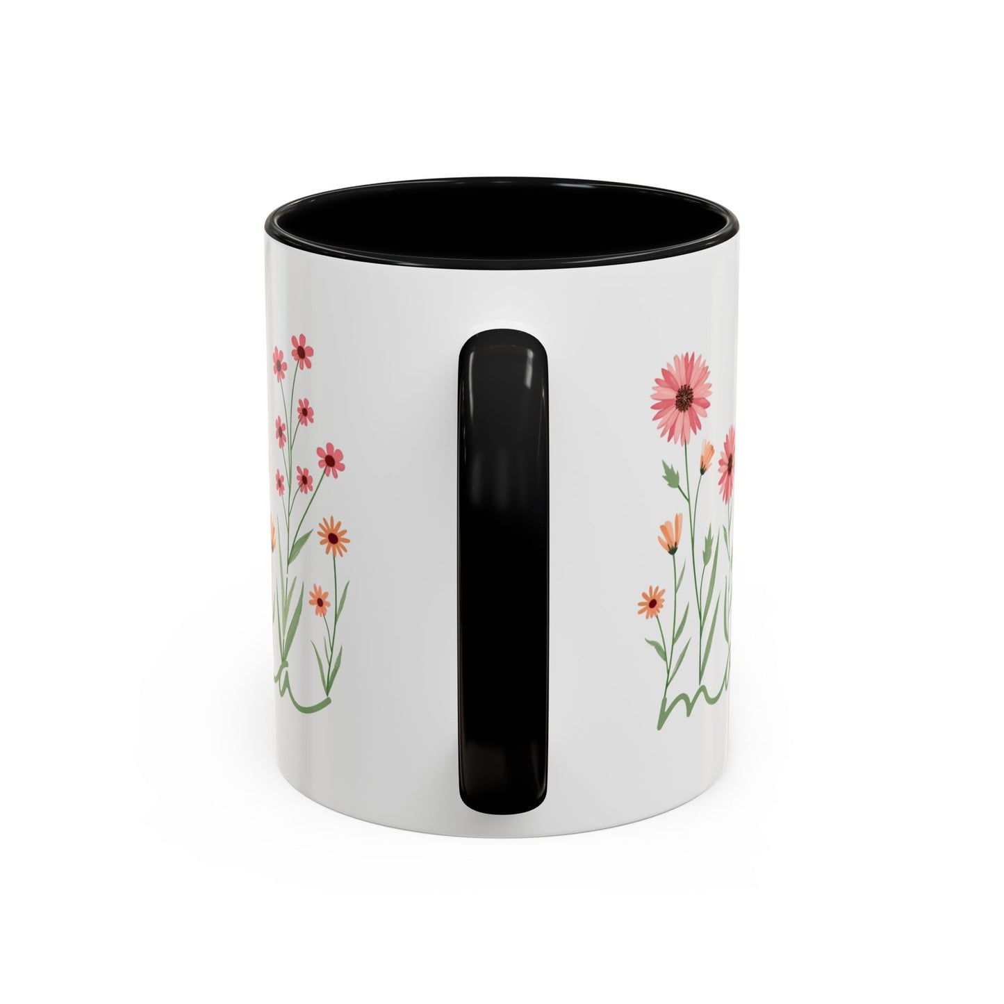 Coffee Mug Minimalist Flowers Mother's Day Gift