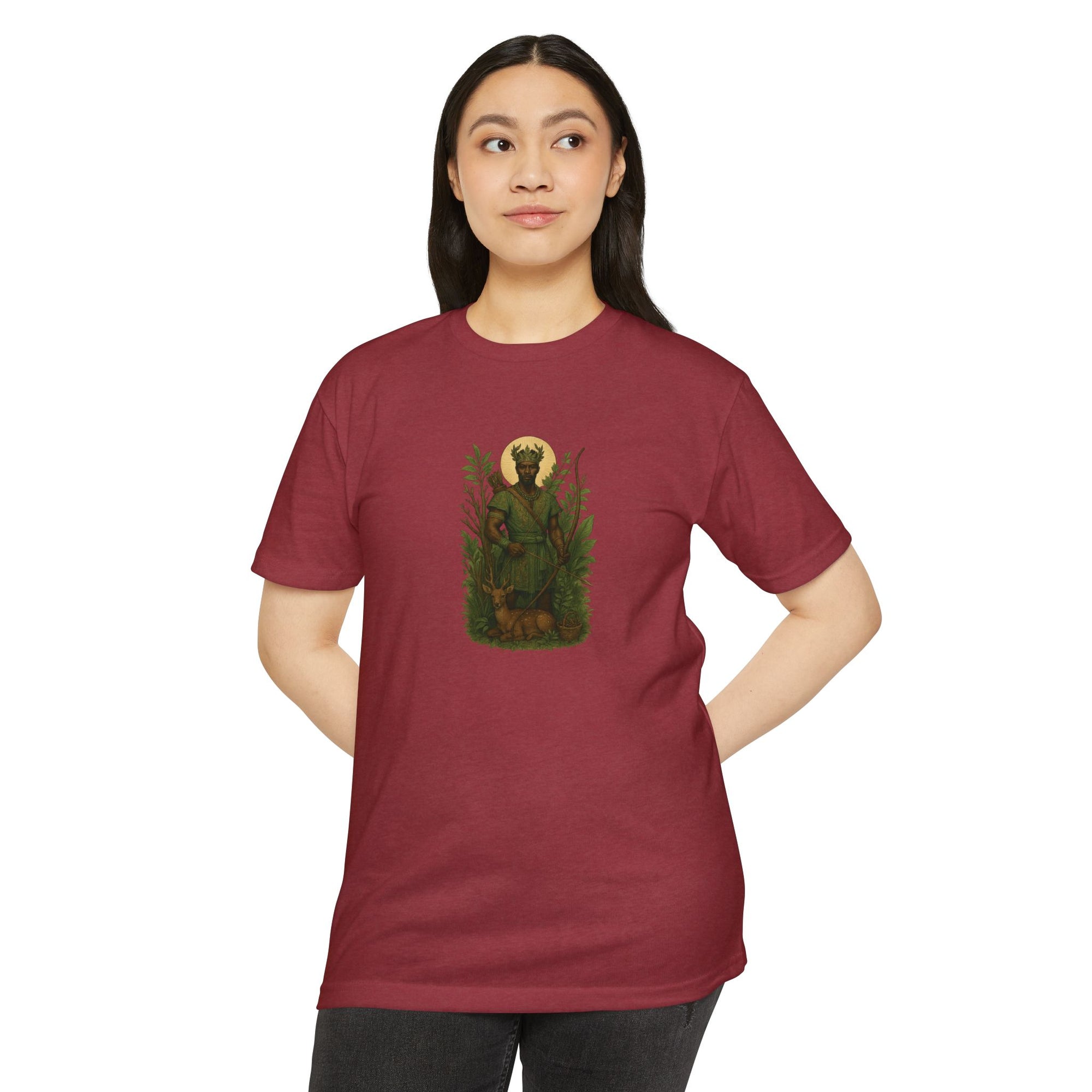 The Forest Spirit - Oshosi Orisha T-shirt