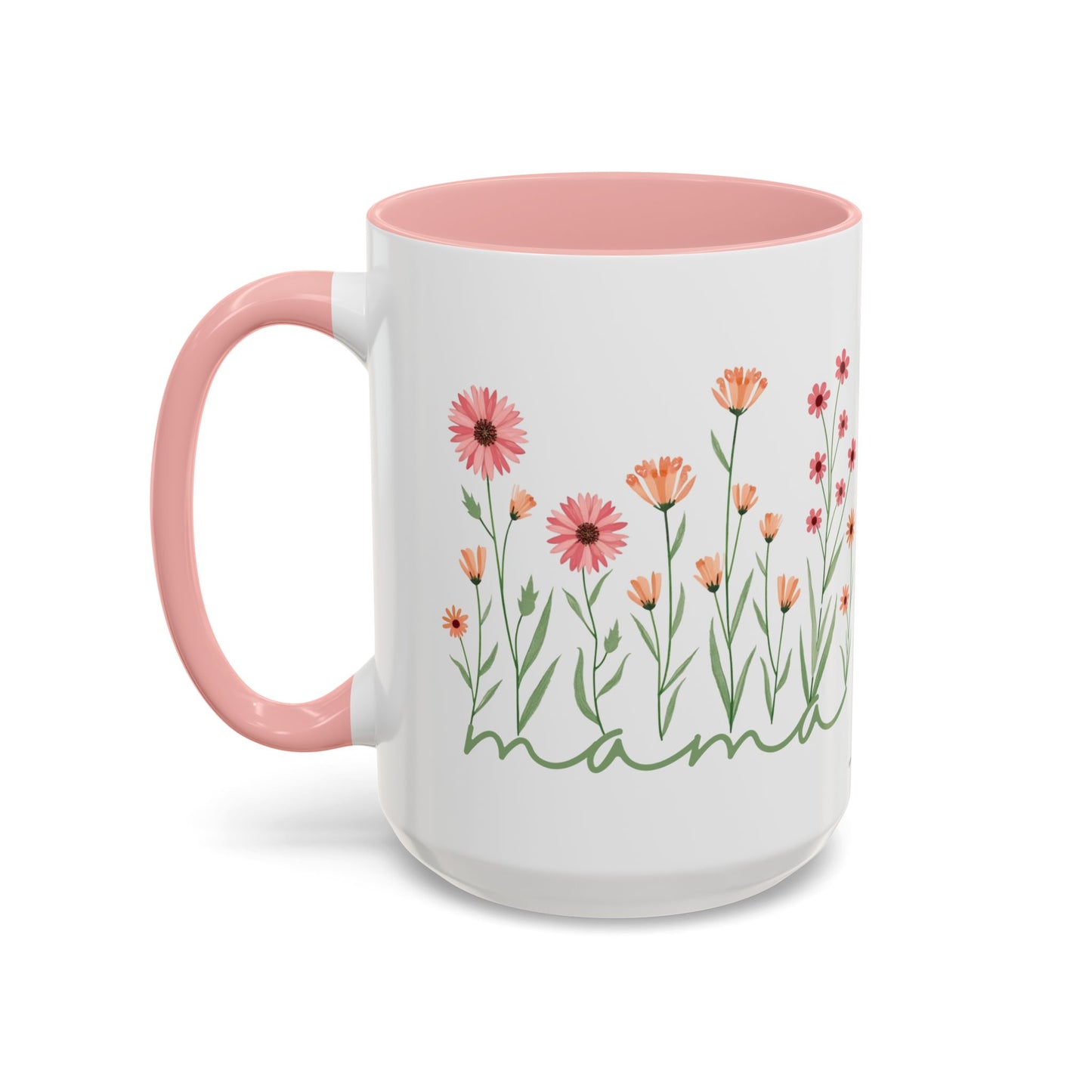 Coffee Mug Minimalist Flowers Mother's Day Gift