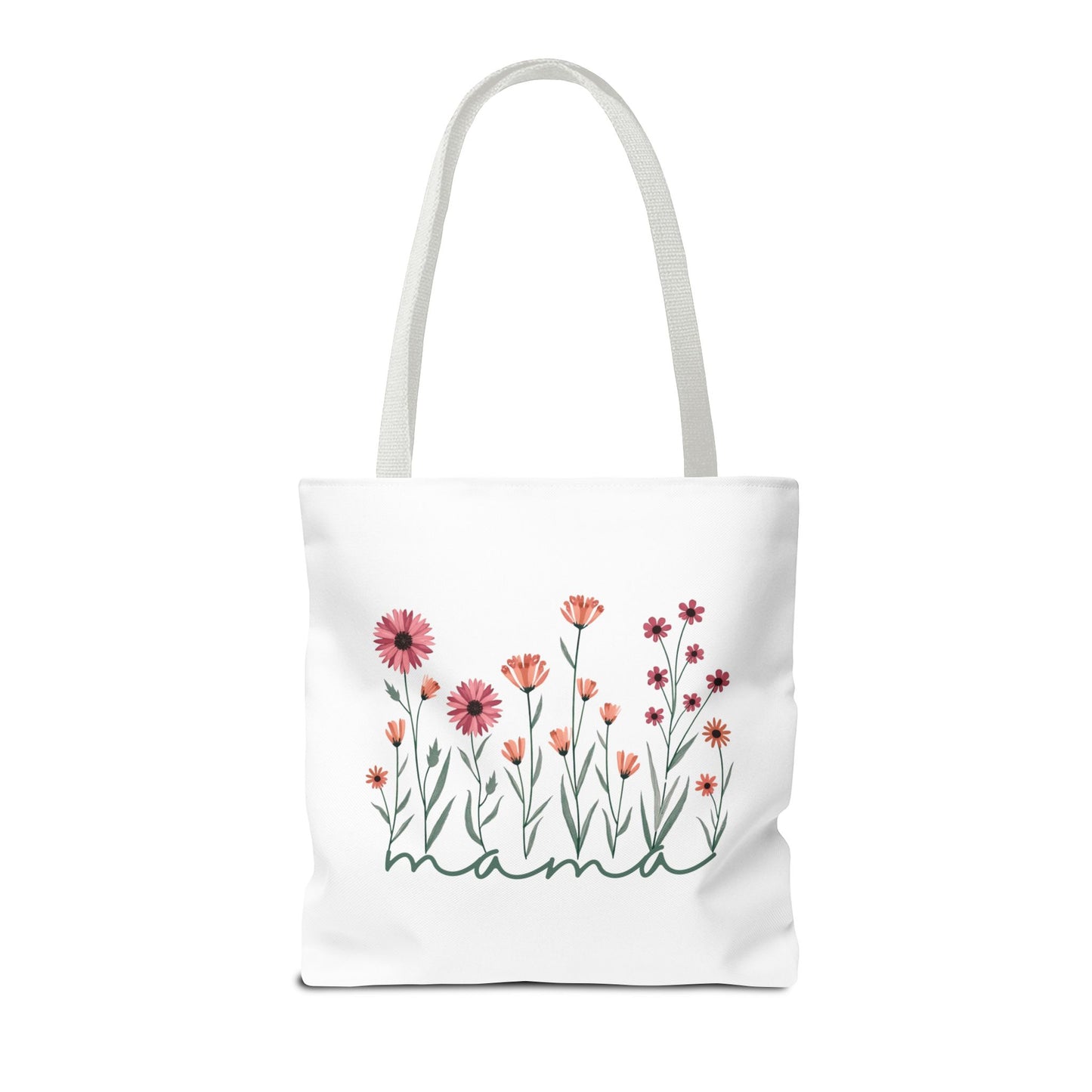 Minimalist Flowers Mother's Tote Bag