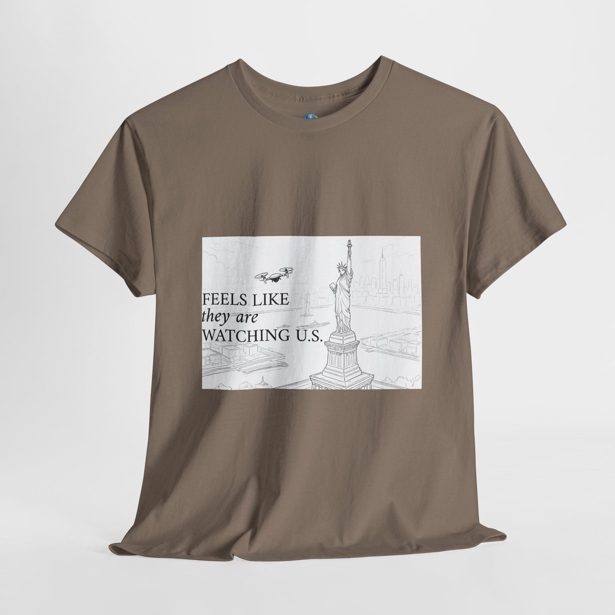 Feels Like They Are Watching US - Drones over NYC T-shirt