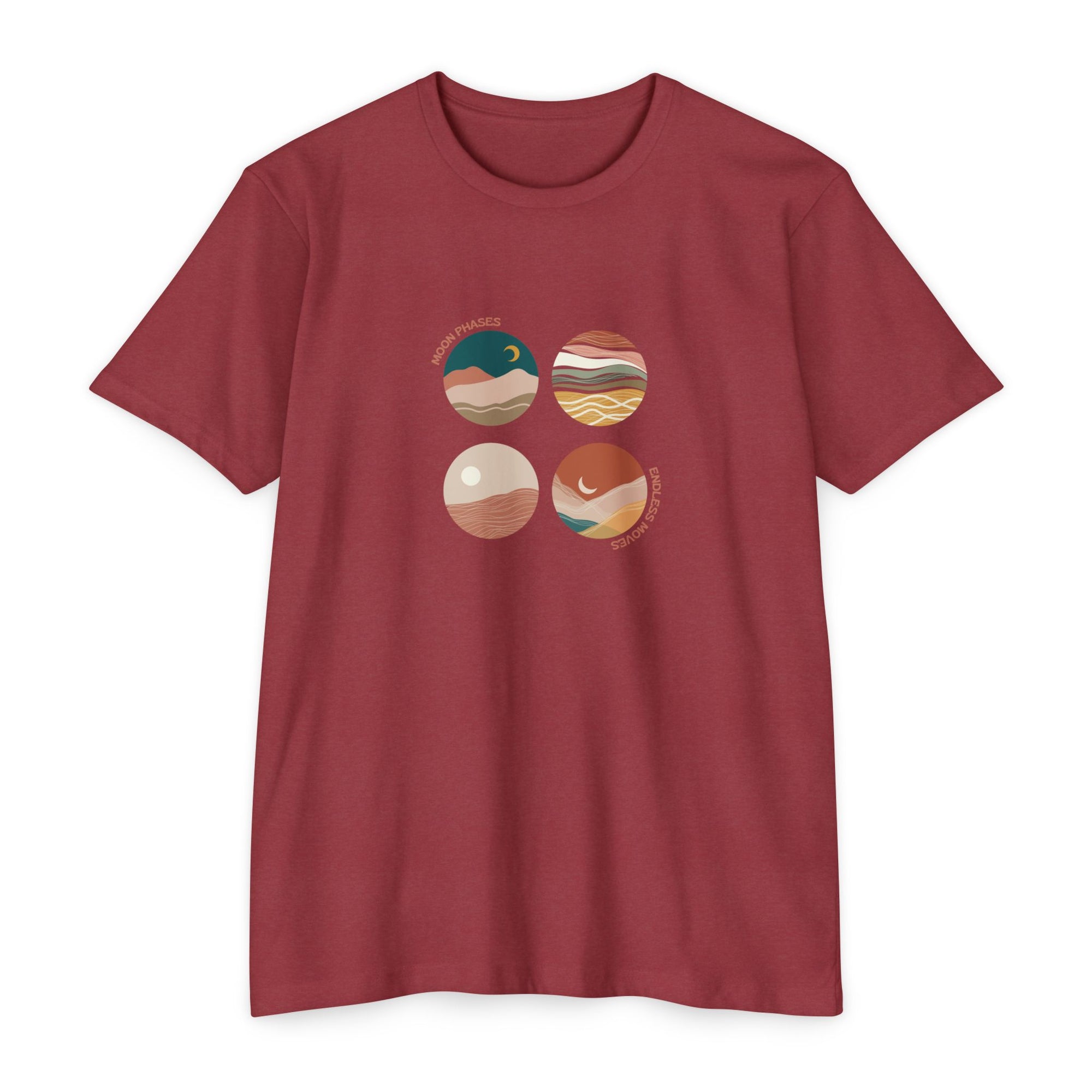 Moon Phases Astrology Lovers T-shirt