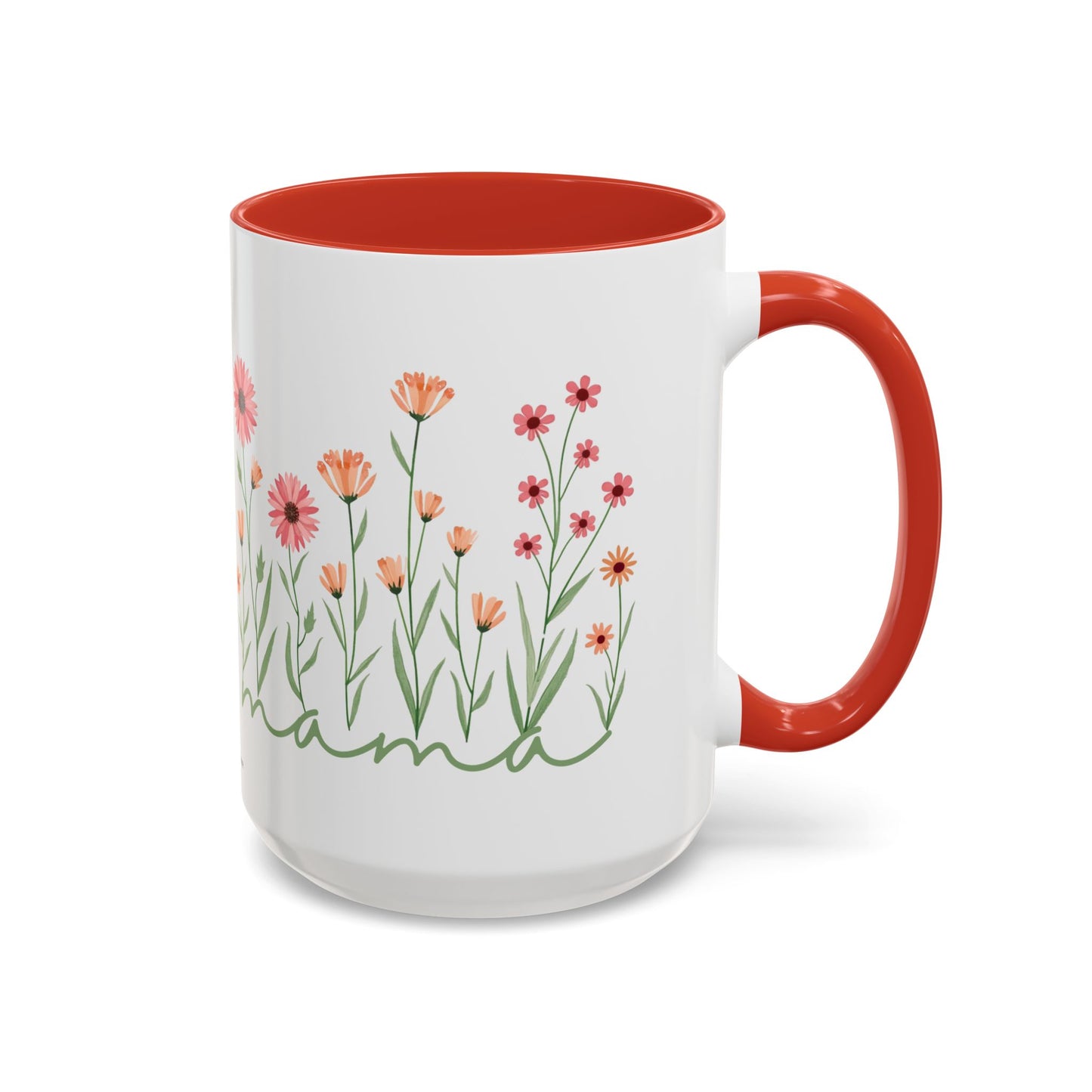 Coffee Mug Minimalist Flowers Mother's Day Gift