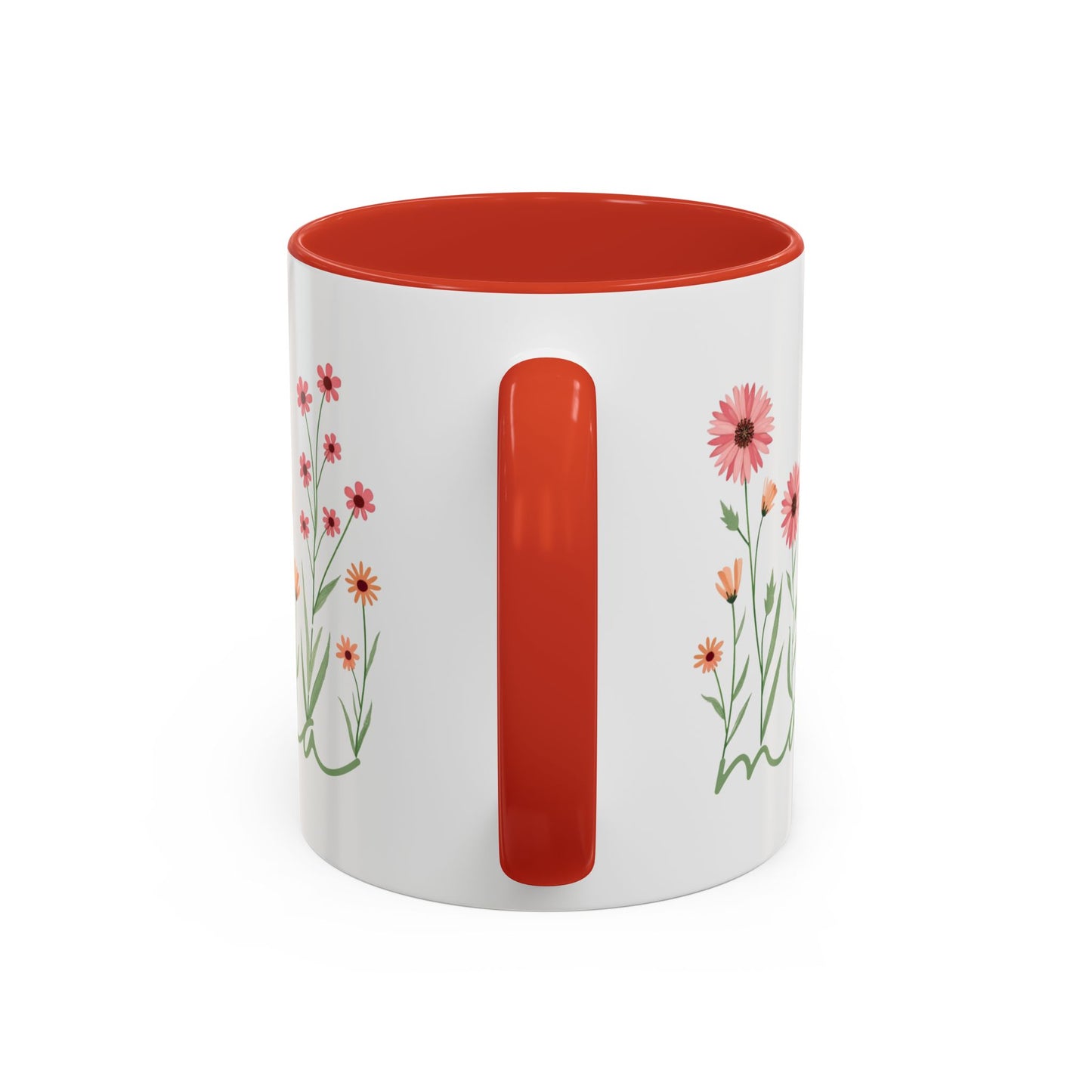 Coffee Mug Minimalist Flowers Mother's Day Gift