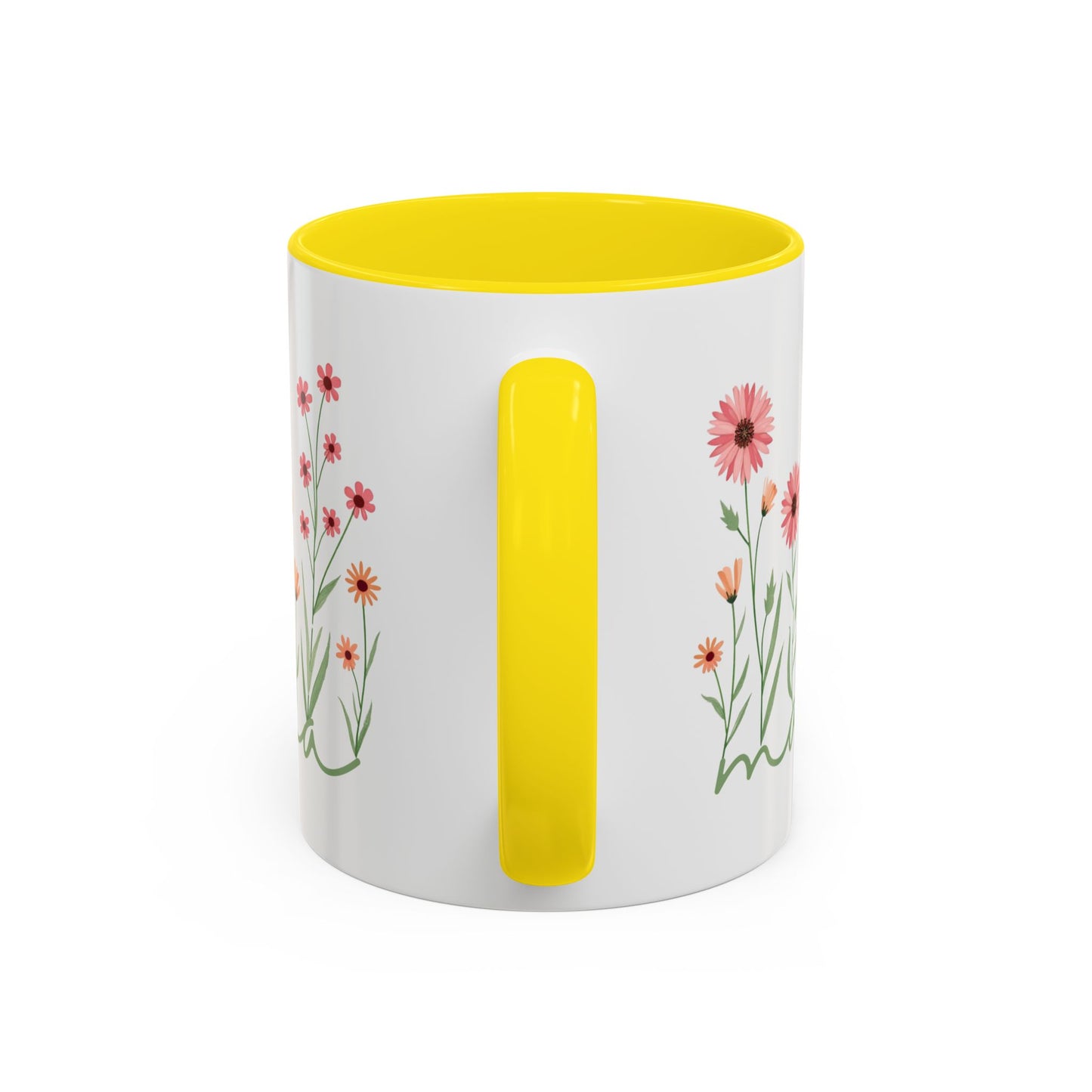 Coffee Mug Minimalist Flowers Mother's Day Gift