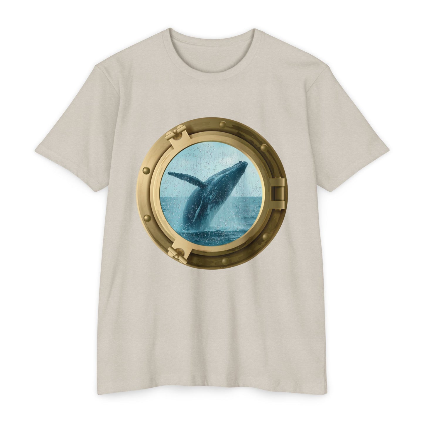 Whale Breaching T-Shirt – Minimal Ocean Design for Nature Lovers