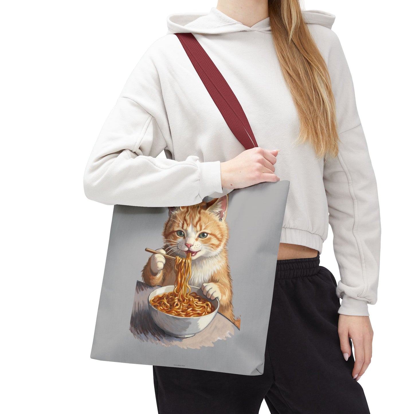 Noodle Cat Tote Bag