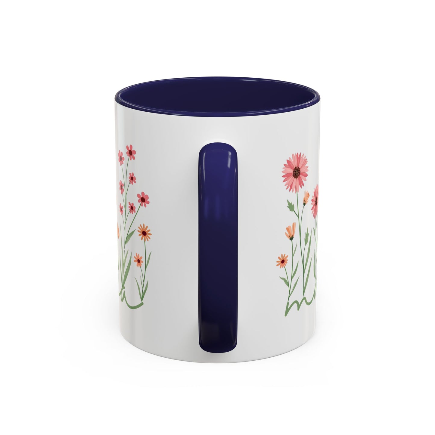 Coffee Mug Minimalist Flowers Mother's Day Gift