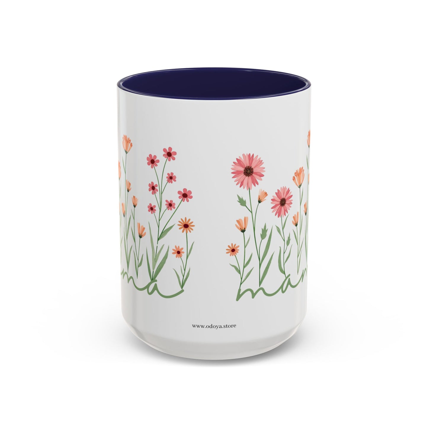 Coffee Mug Minimalist Flowers Mother's Day Gift