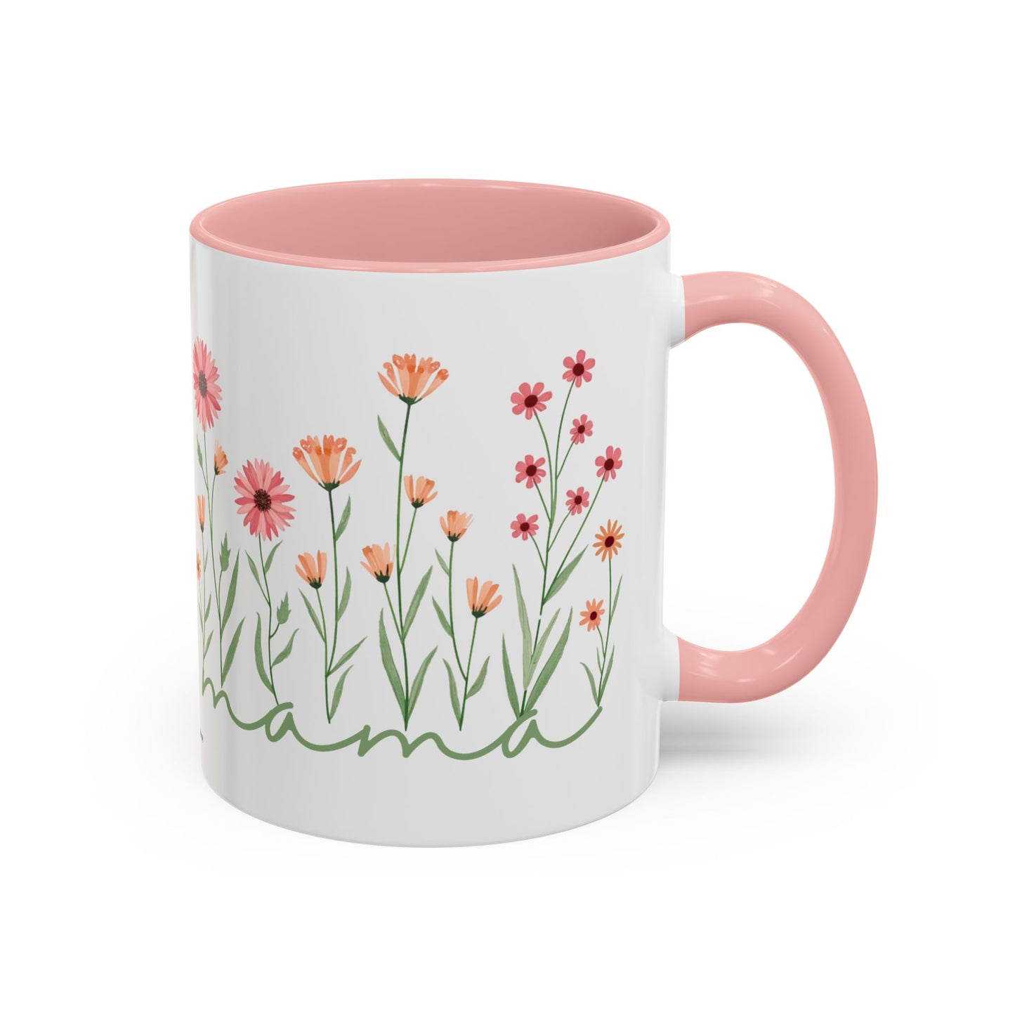 Coffee Mug Minimalist Flowers Mother's Day Gift