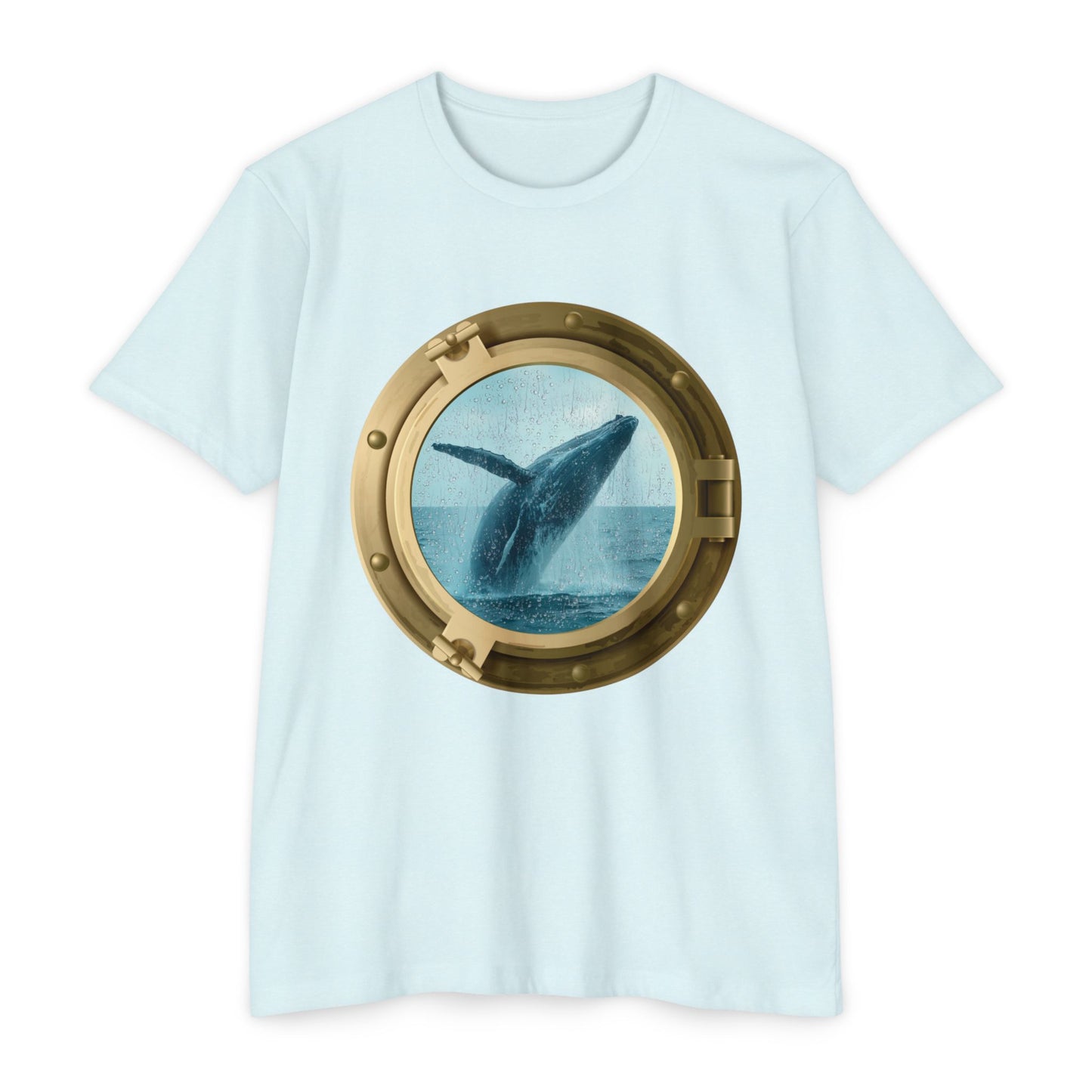 Whale Breaching T-Shirt – Minimal Ocean Design for Nature Lovers